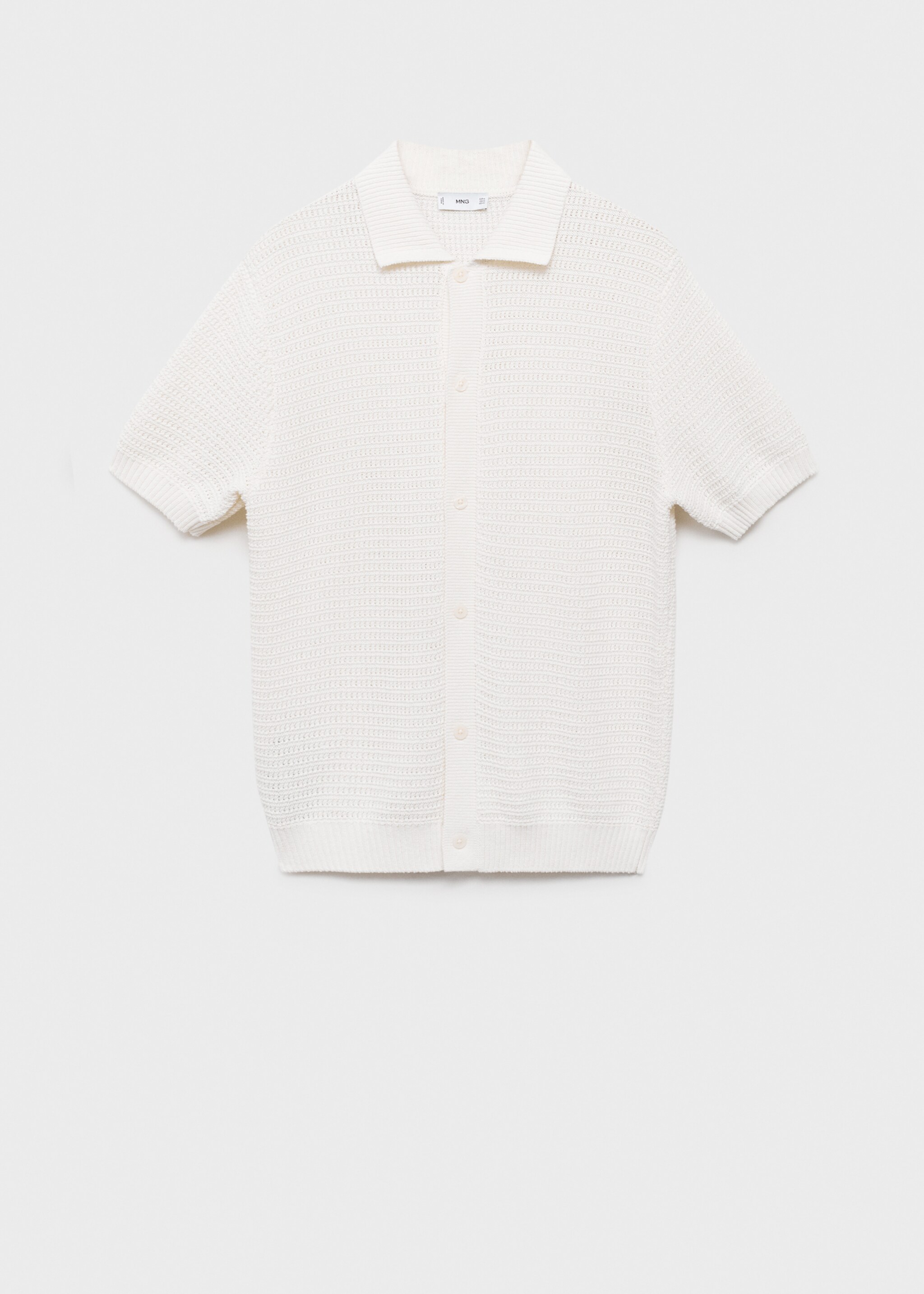 Camisa punto algodón - Artículo sin modelo