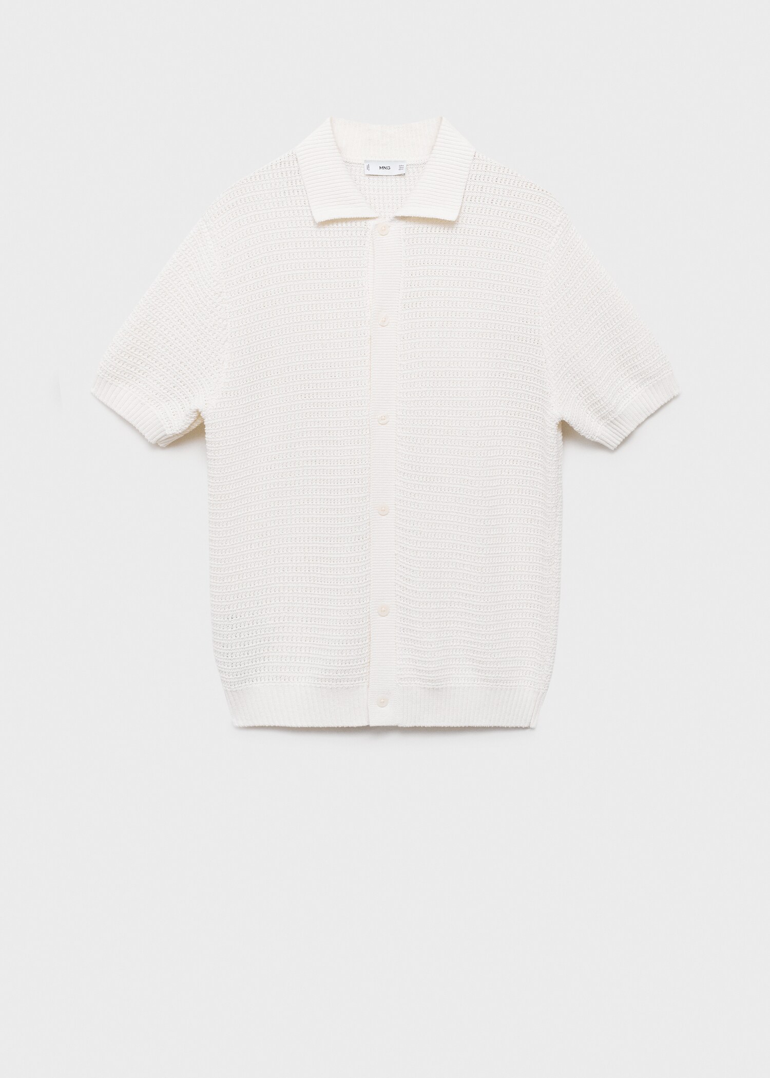 Camisa punto algodón - Artículo sin modelo