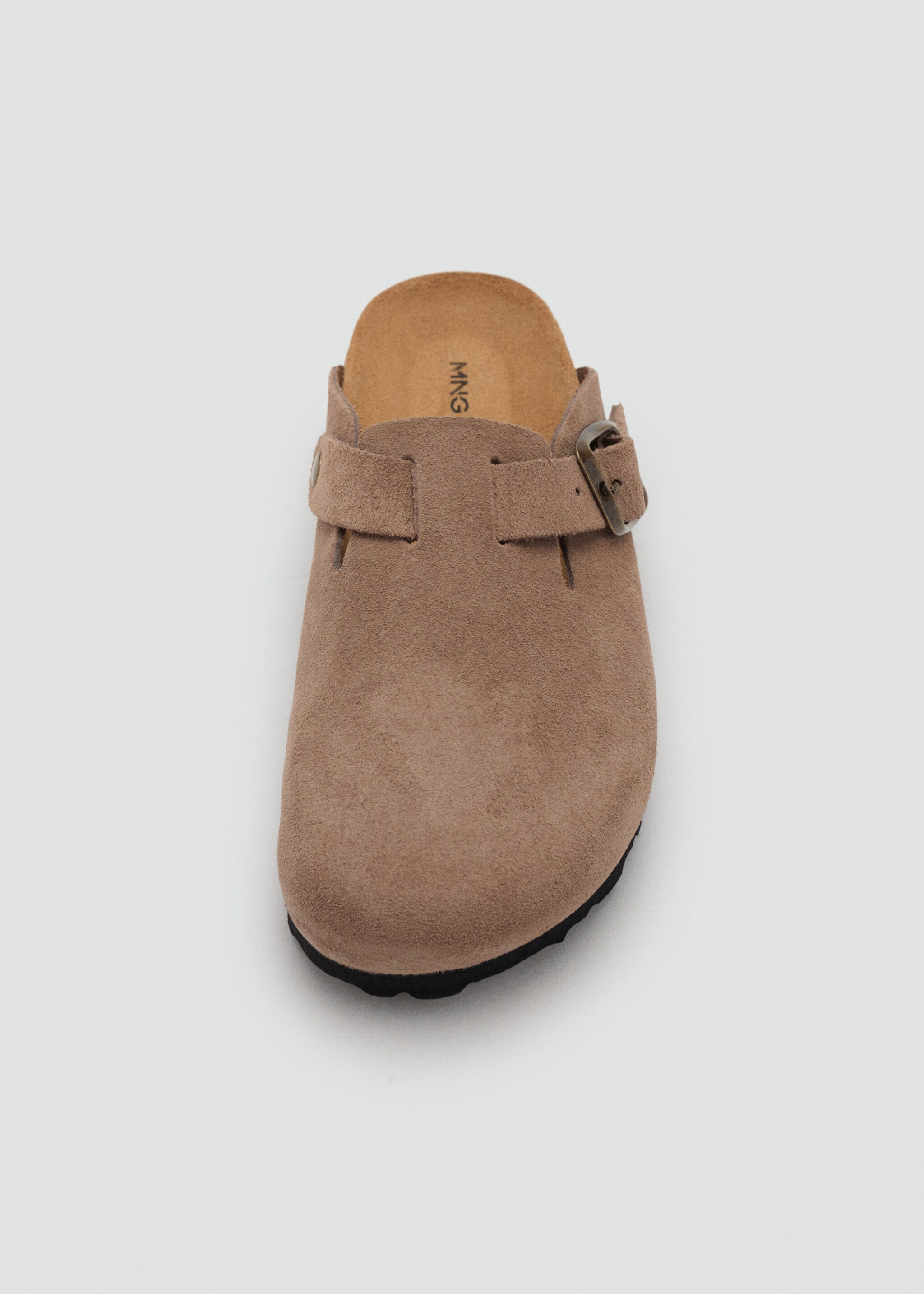 Leather clogs with buckle - Details of the article 2