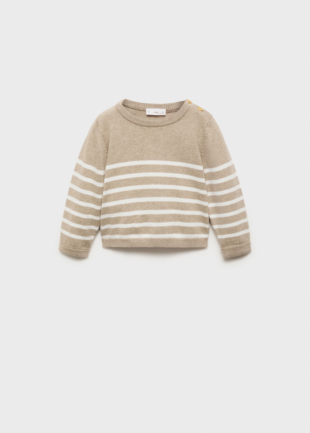 美品★ SWELL STRIPE KNIT Knit striped sweater - Kids | MANGO Canada