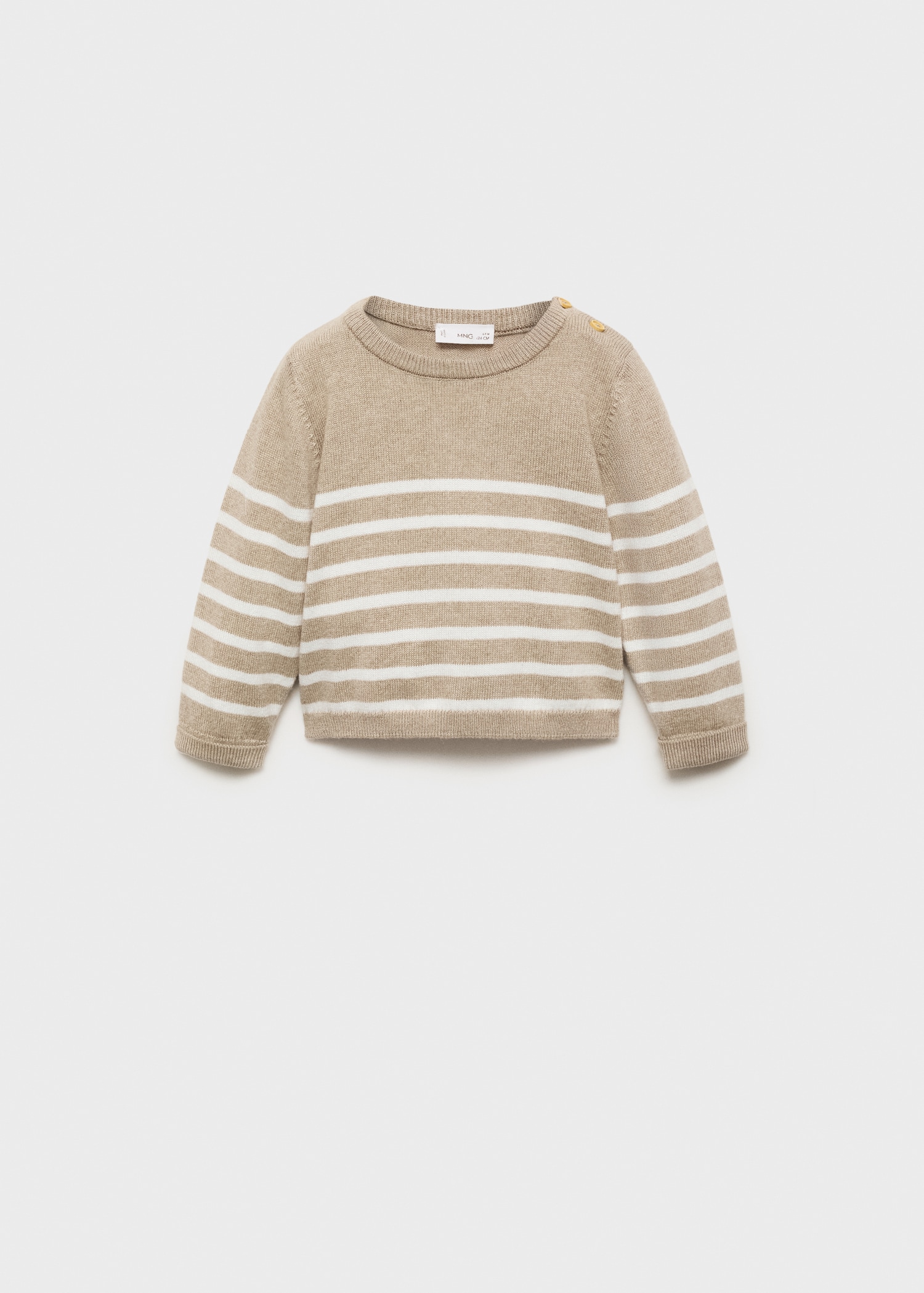 Camisola de malha às riscas - Artigo sem modelo