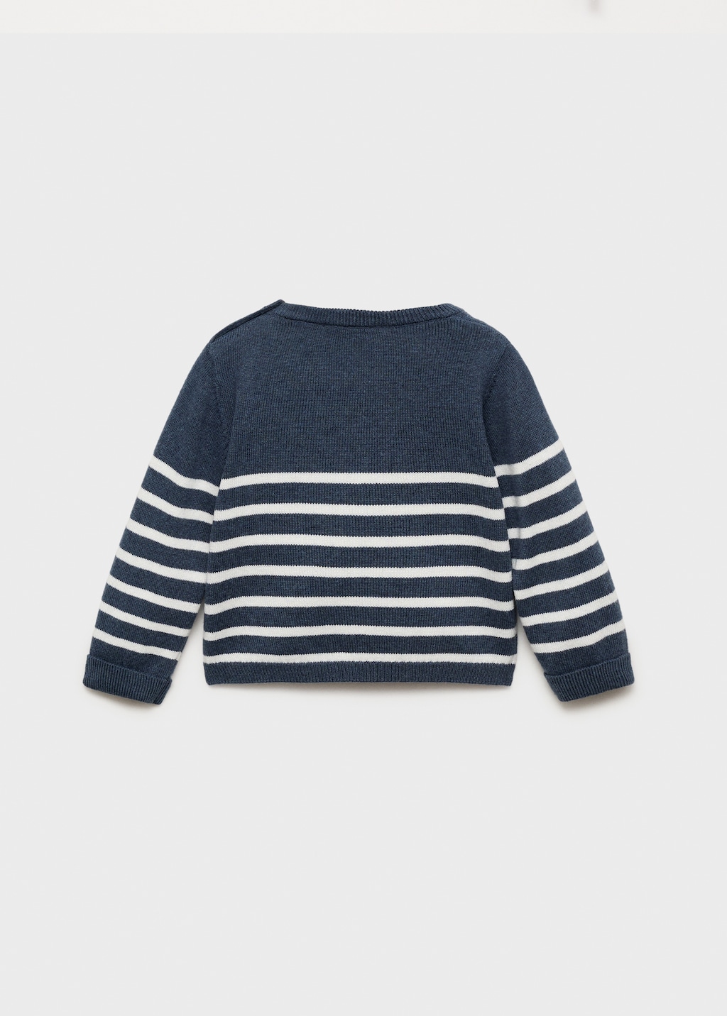 Knit striped sweater