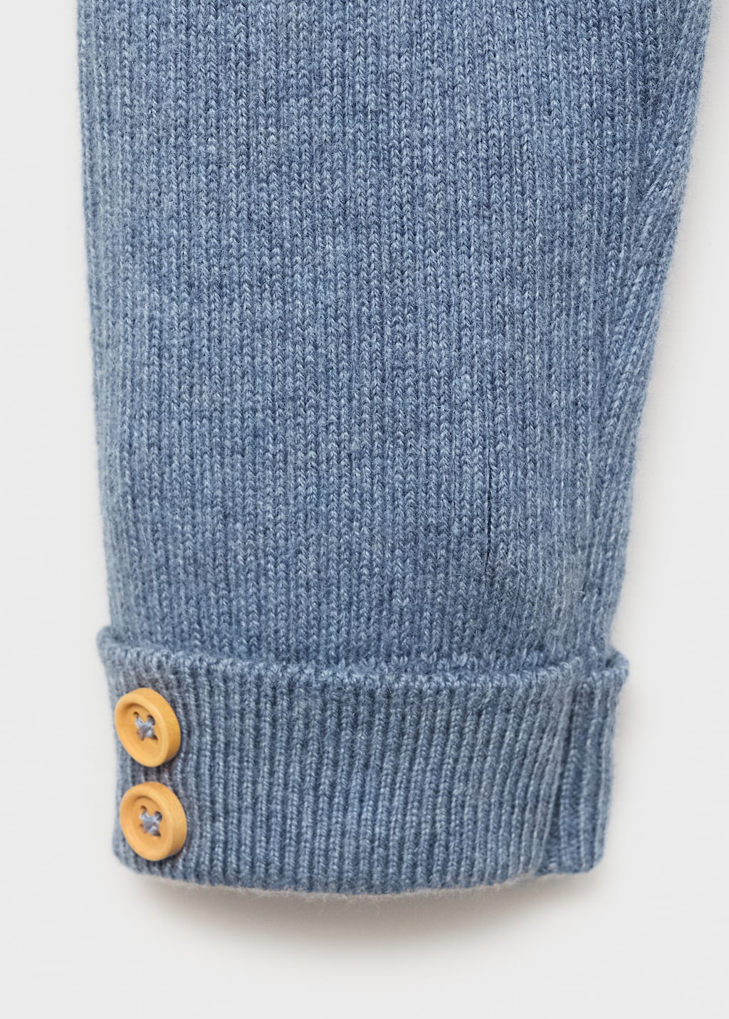 Ribbed knitted leggings