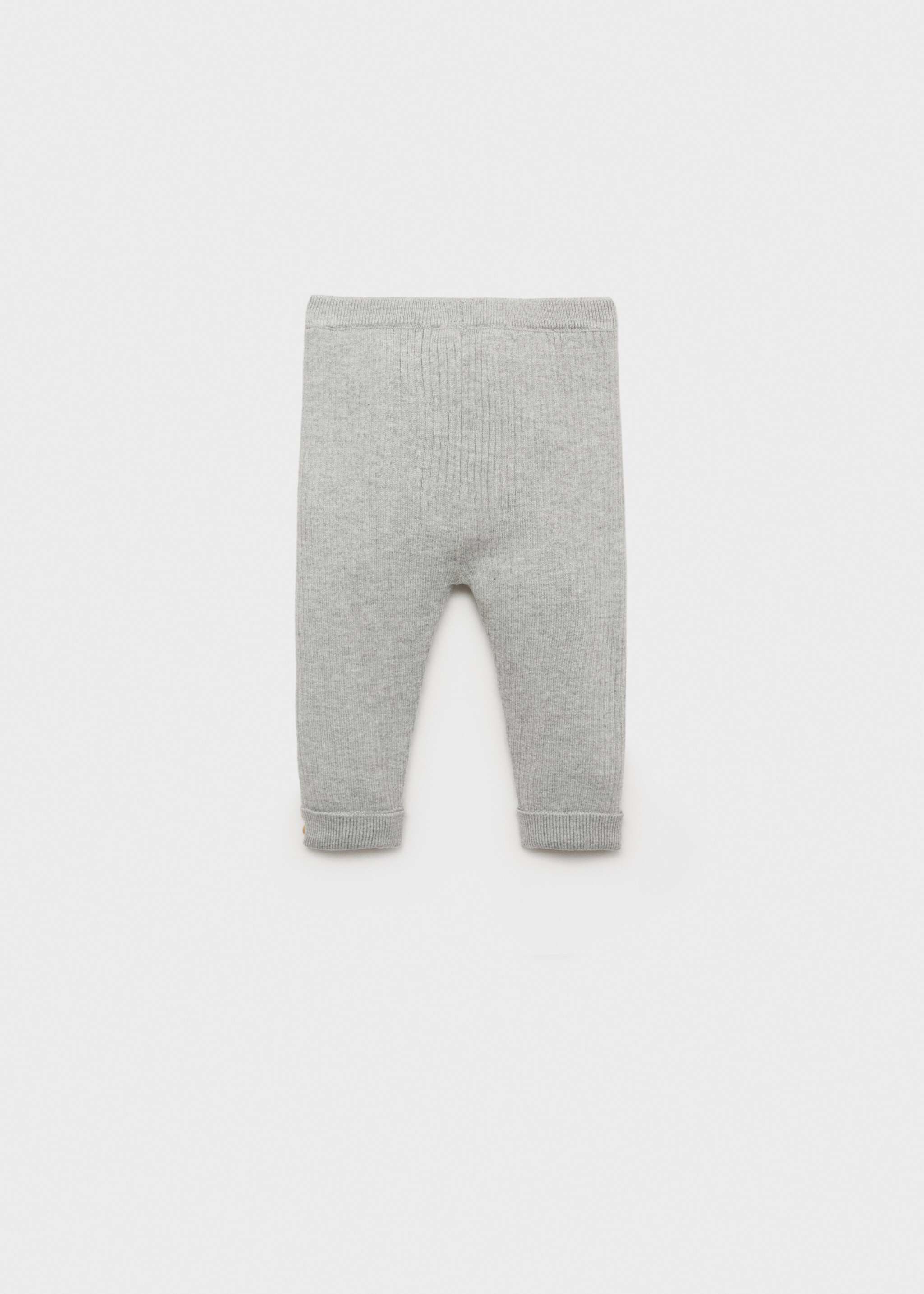 Stripes knitted leggings - Reverse of the article