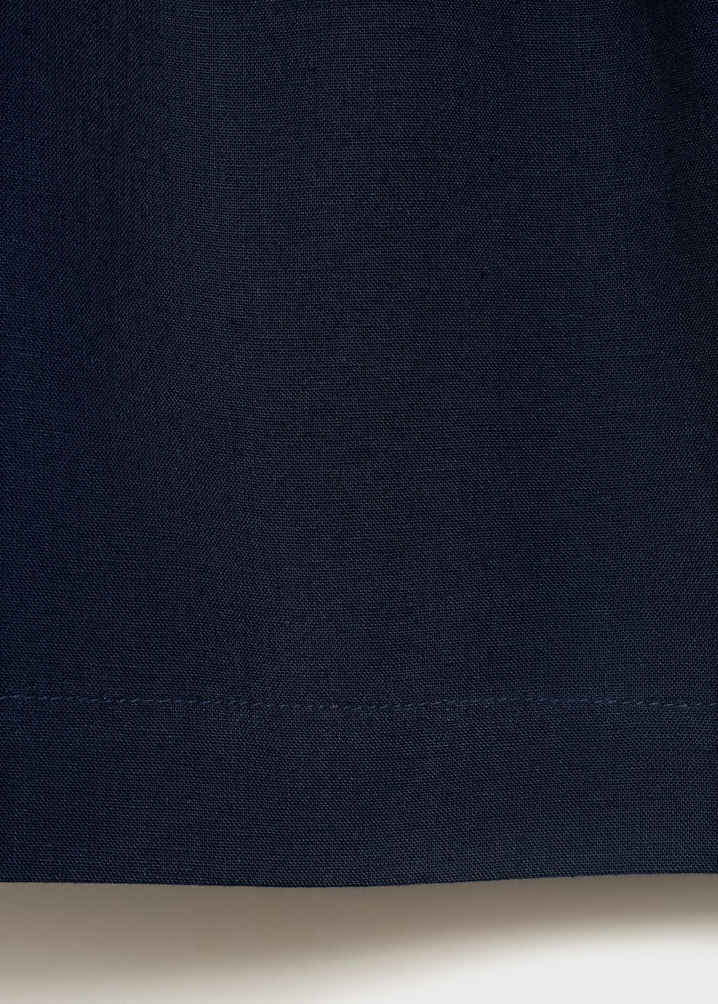 Linen shorts with bow