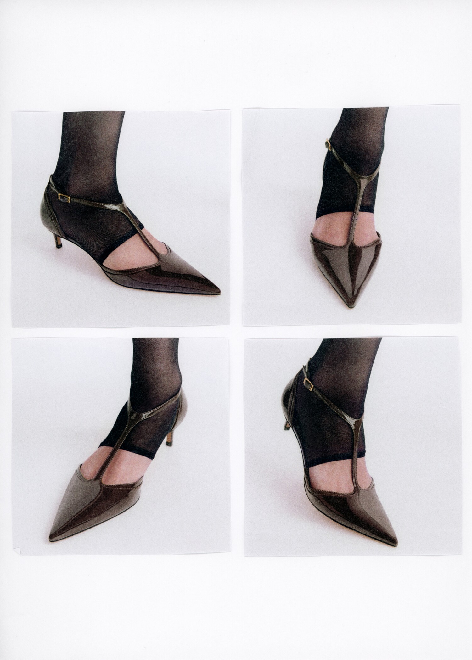 Kitten-heel patent leather shoes - Details of the article 6