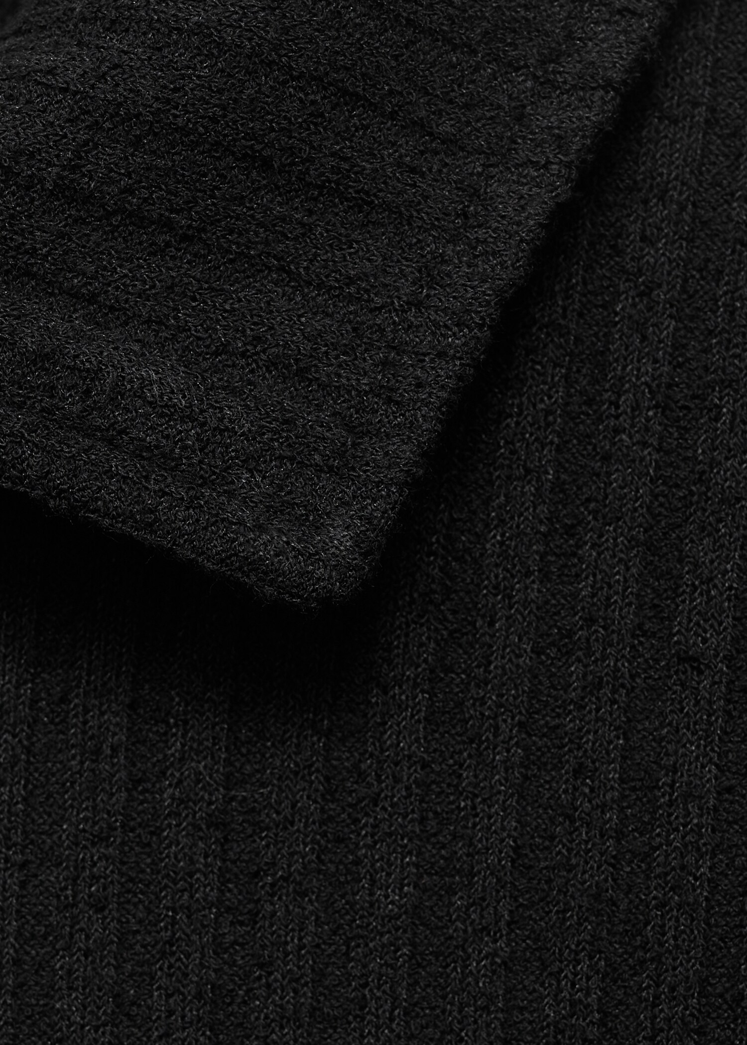 Polo de malha com textura - Pormenor do artigo 0