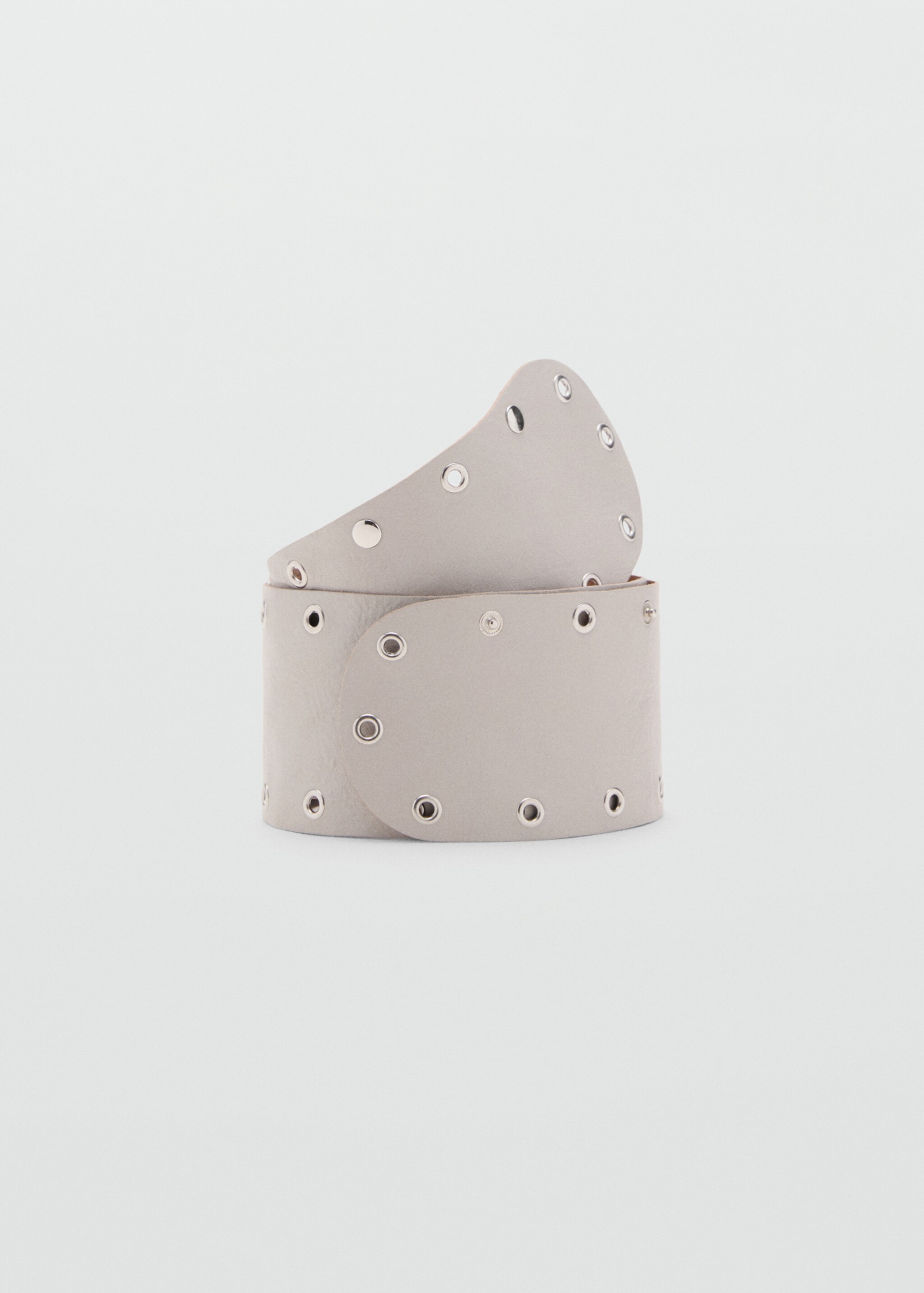 Cinturó de pell amb eyelets - Article sense model