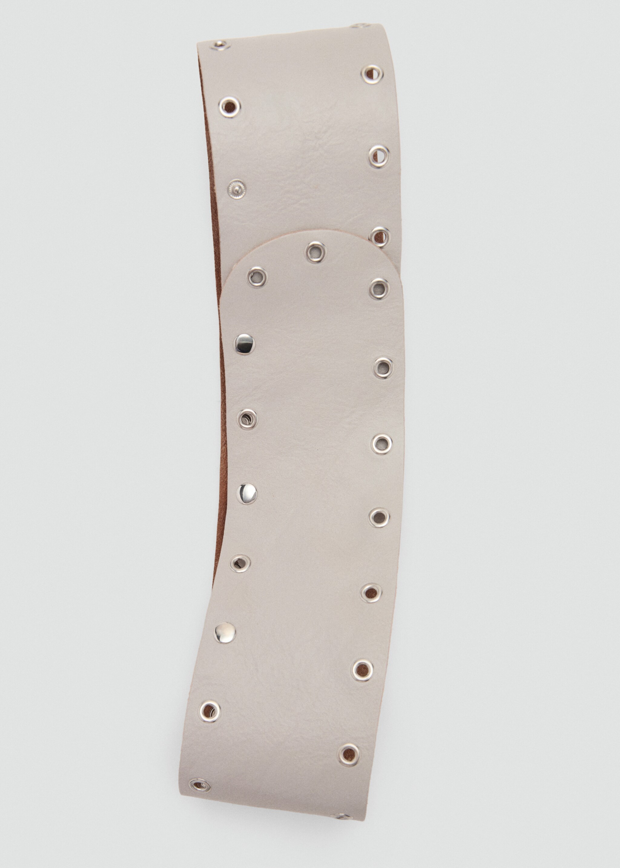 Cinturó de pell amb eyelets - Detall de l'article 2