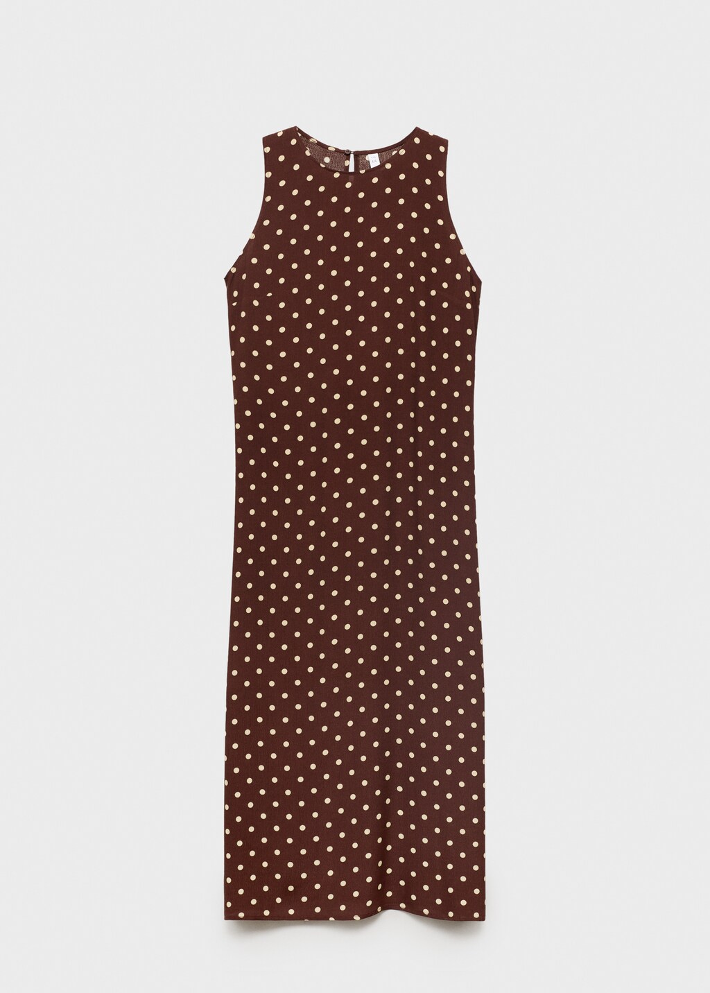 Polka-dot dress with bow - image 5