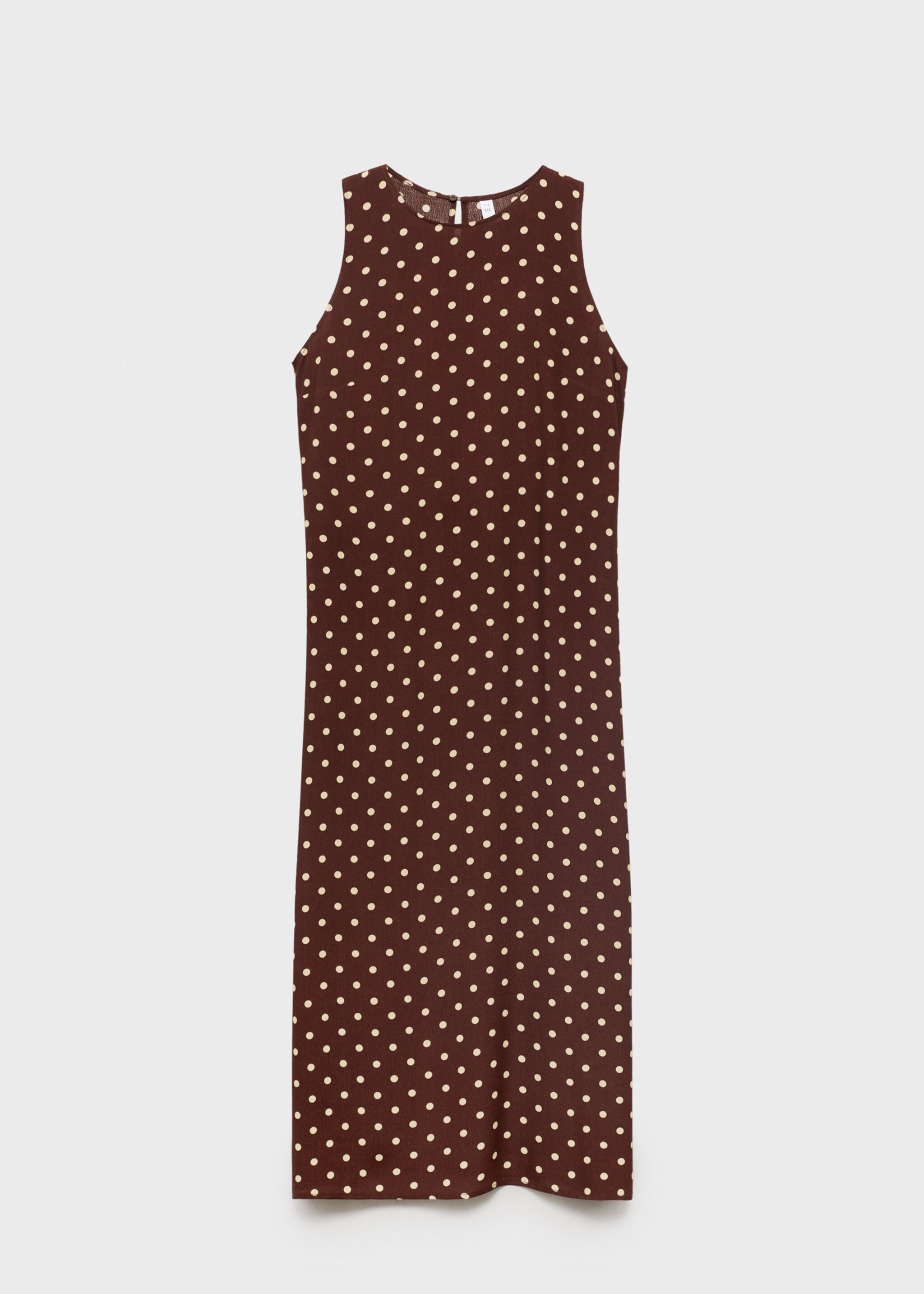 Vestido midi às bolas - Artigo sem modelo