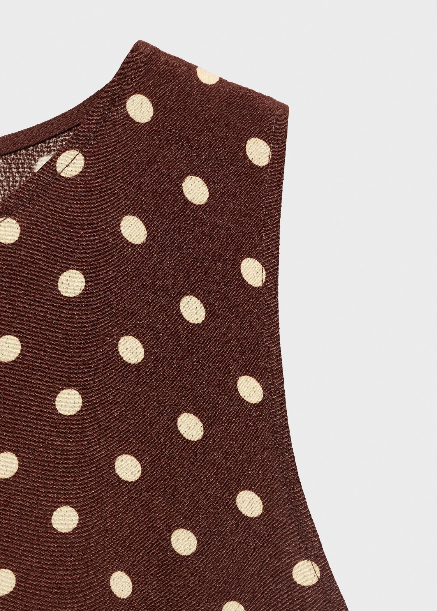 Polka dot midi dress - Details of the article 0