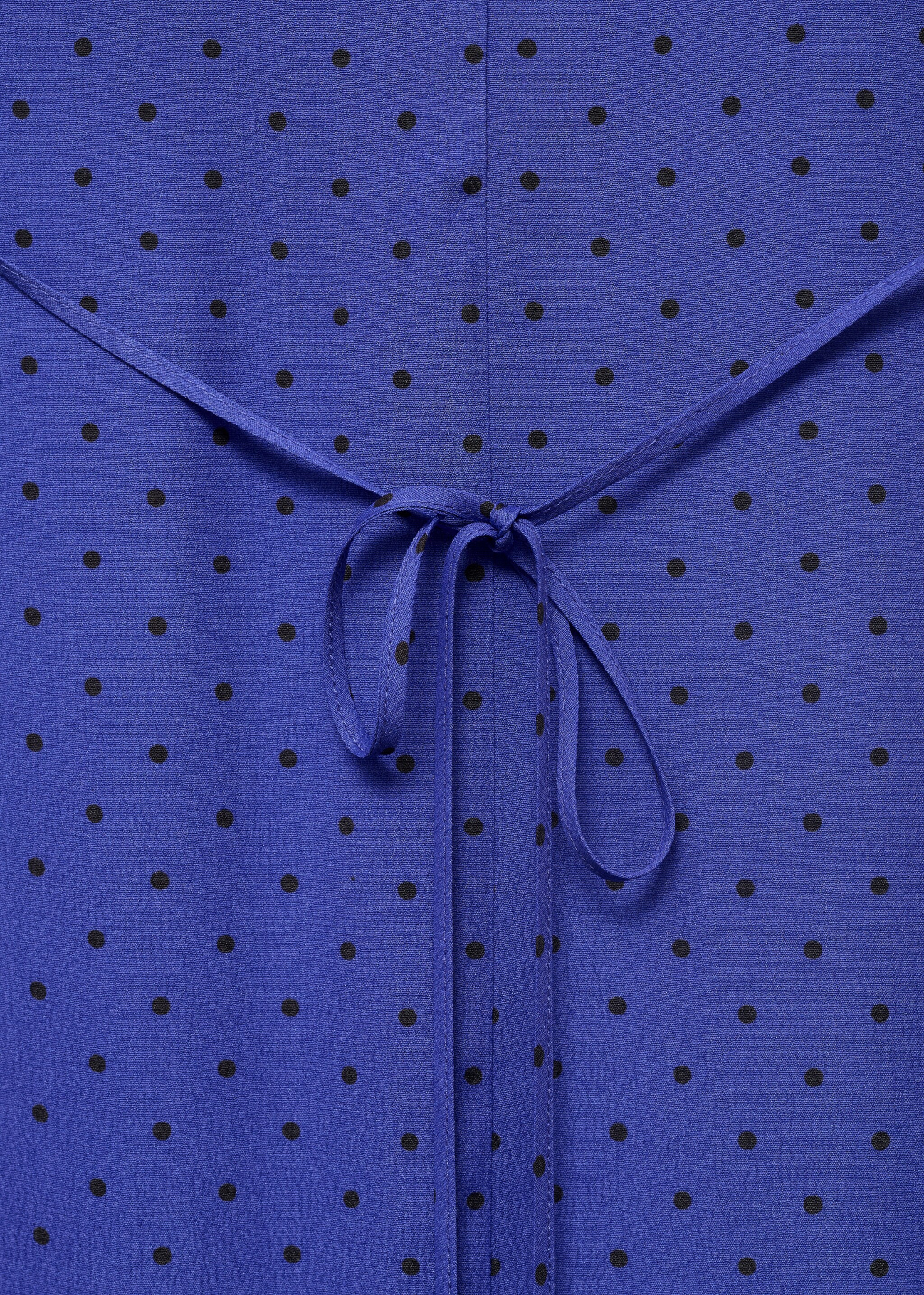 Vestido midi lunares - Detalle del artículo 0