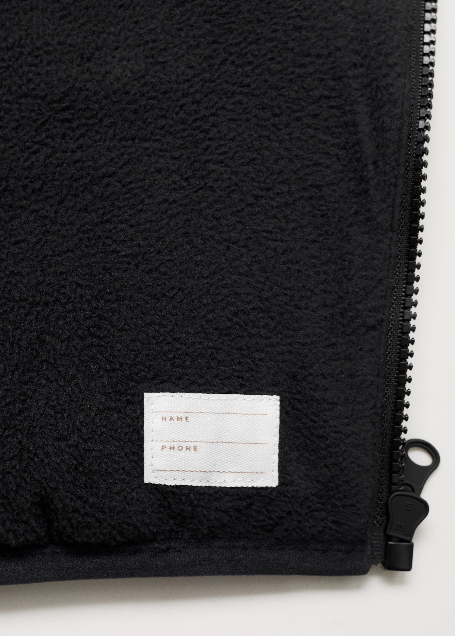Bicolour quilted anorak - Details of the article 8