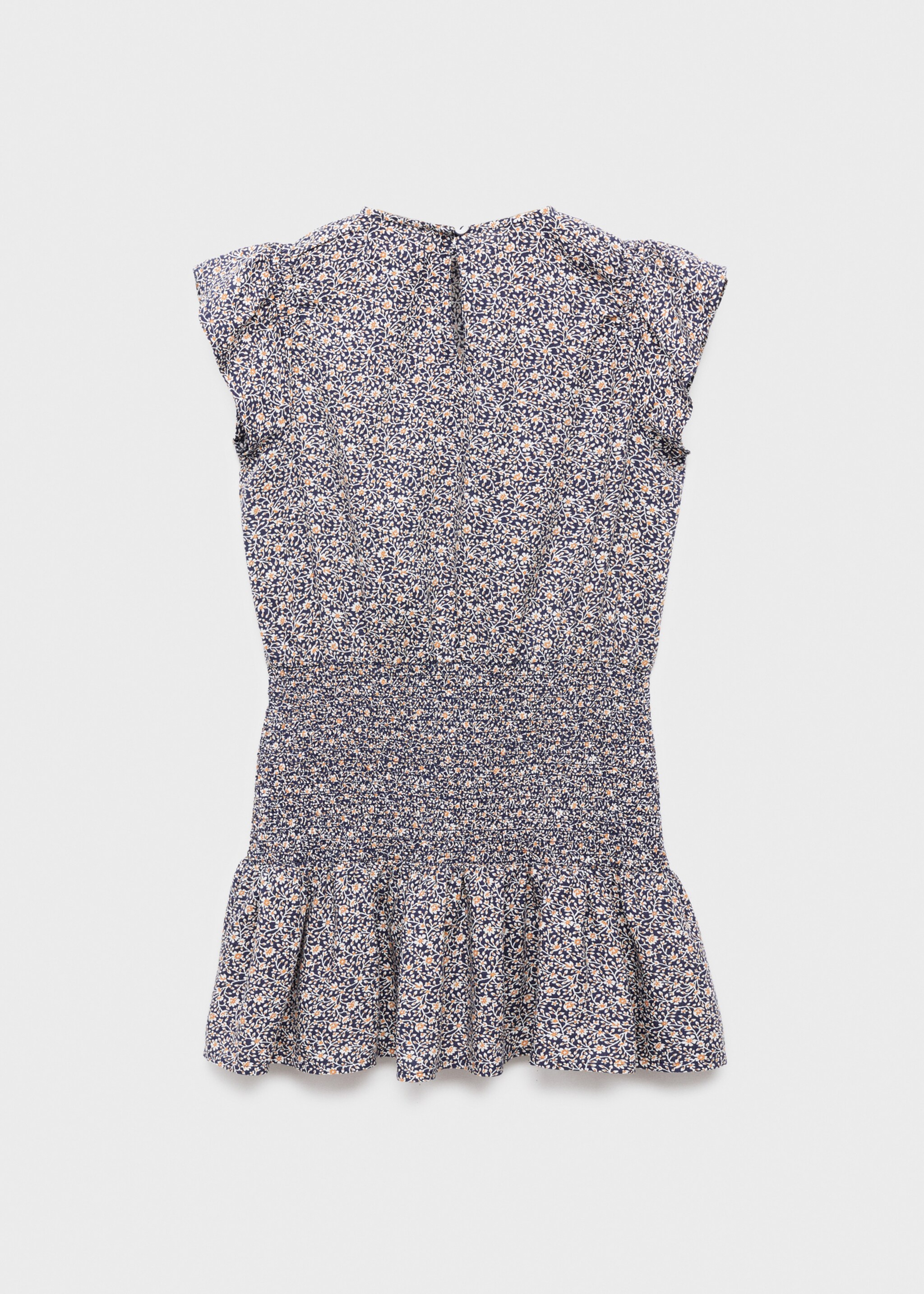 Robe à fleurs - Verso de l’article