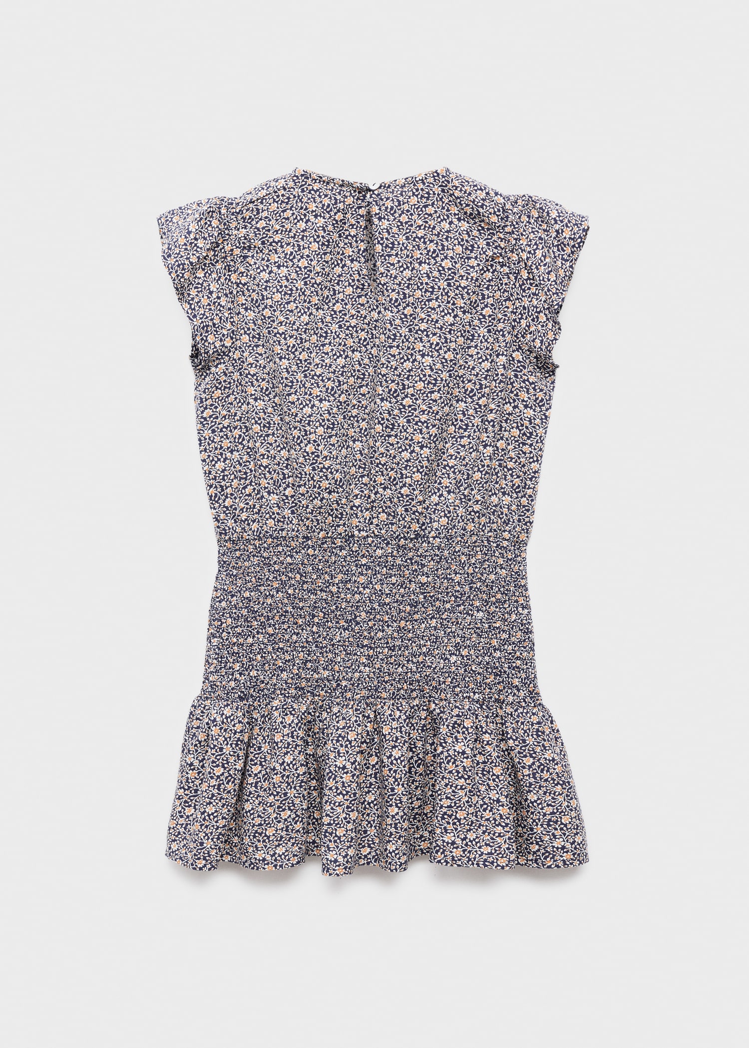 Robe à fleurs - Verso de l’article