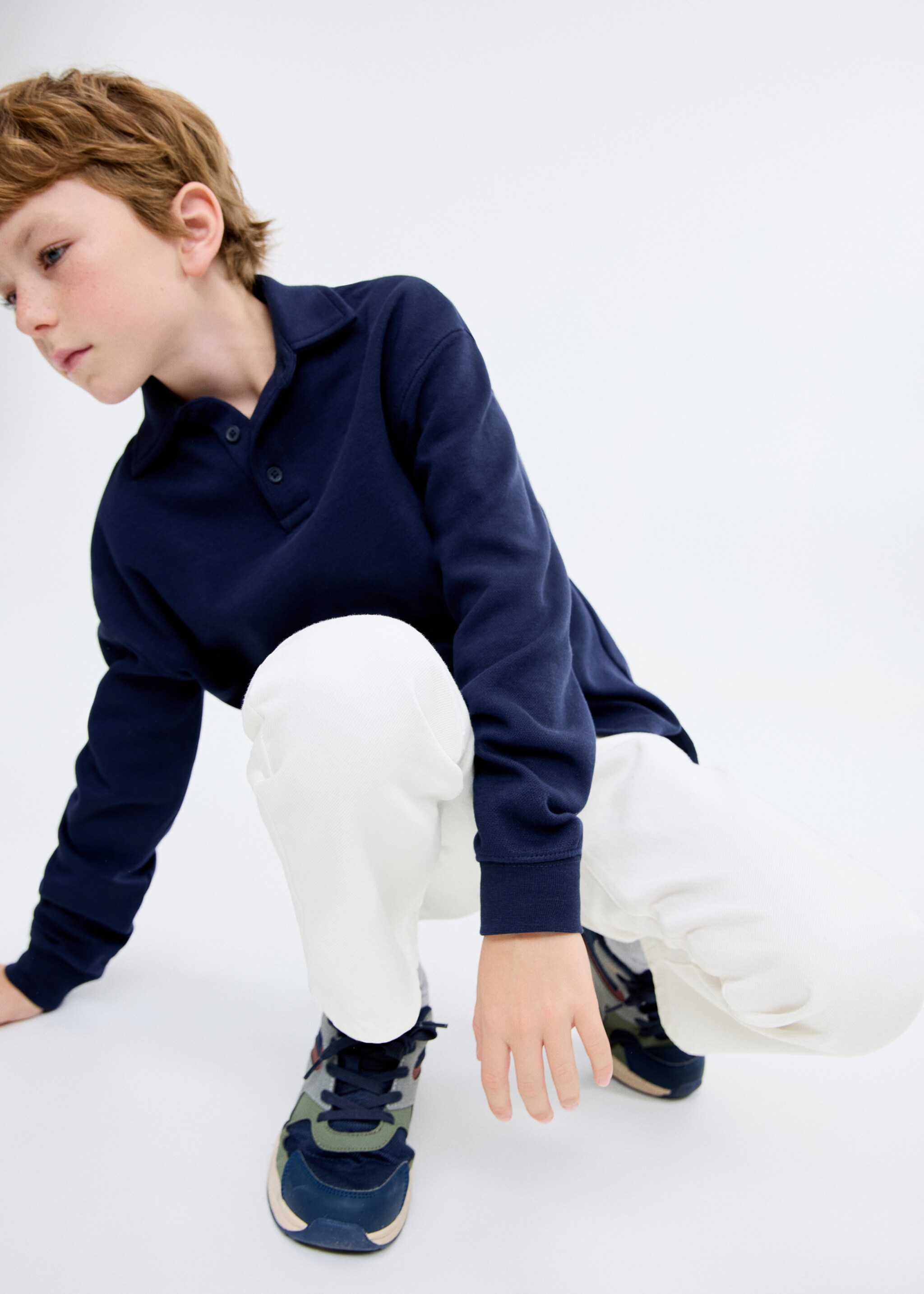 Dad-fit jeans - Medium plane, White. Ref: 17093274-00.