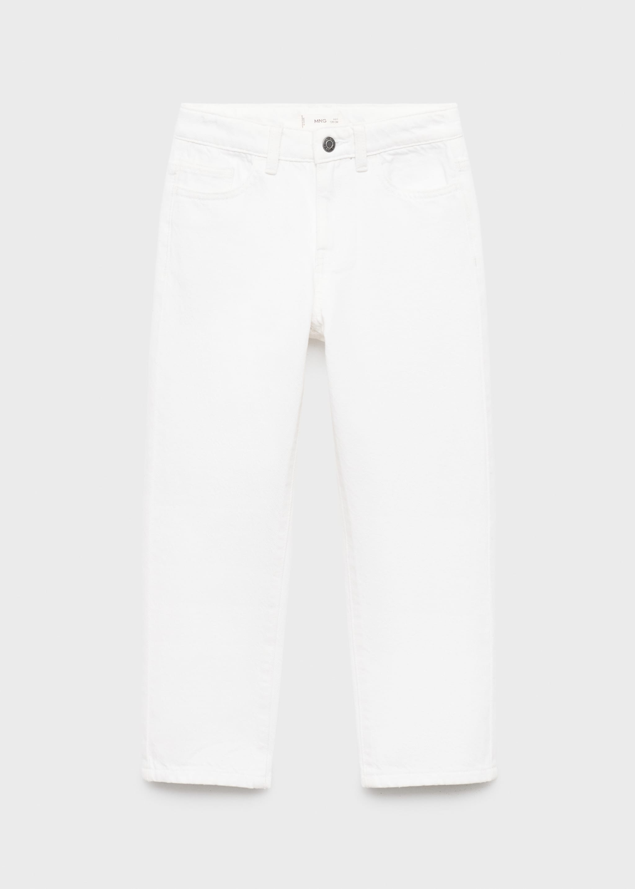 Jeans straight regular - Artículo sin modelo, Blanco. Ref: 17093274-00.