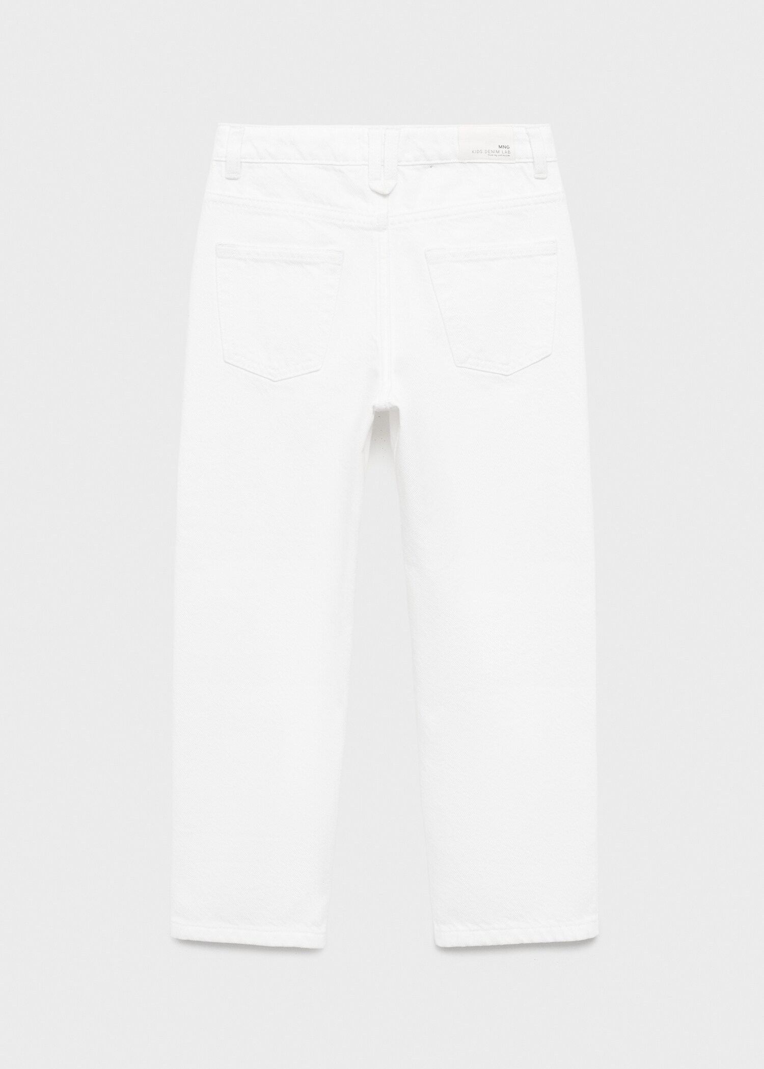 Jean straight regular - Verso de l’article
