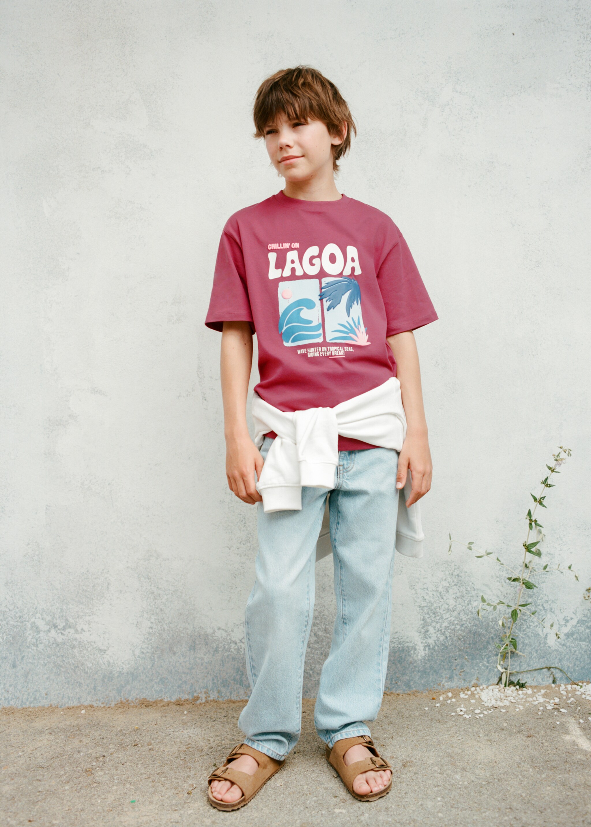 Regular straight jeans - Details of the article 6