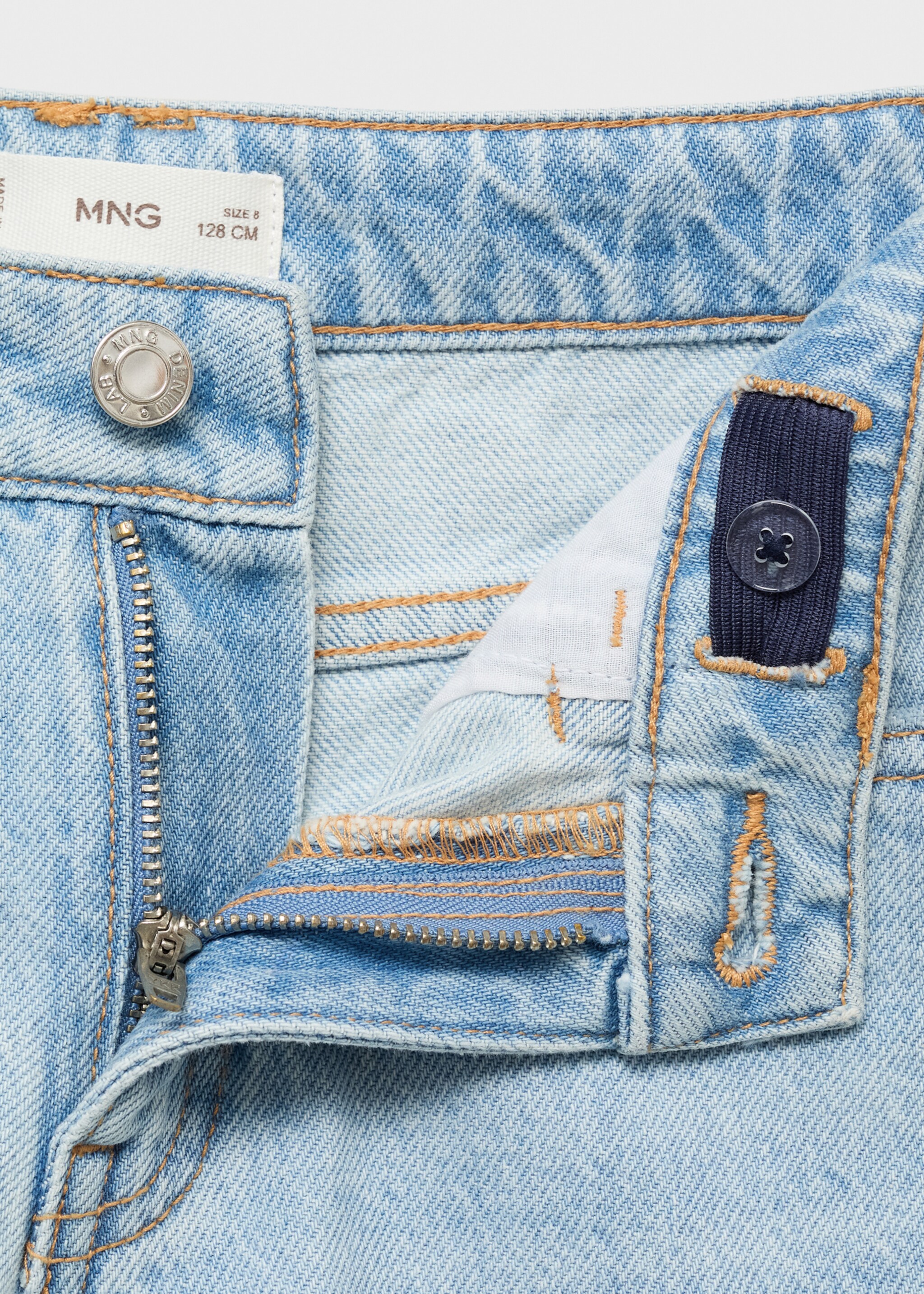 Regular straight jeans - Details of the article 8
