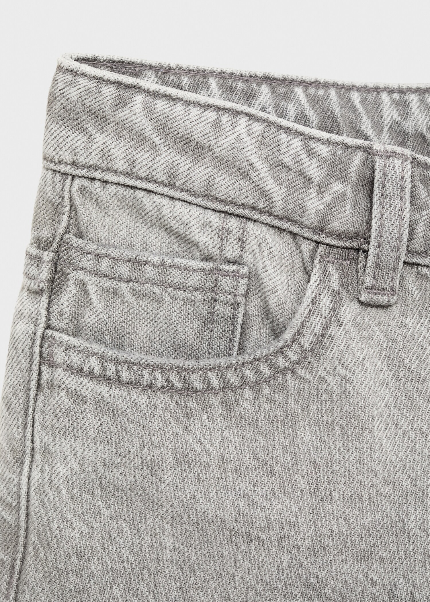 Regular straight jeans - Details of the article 8