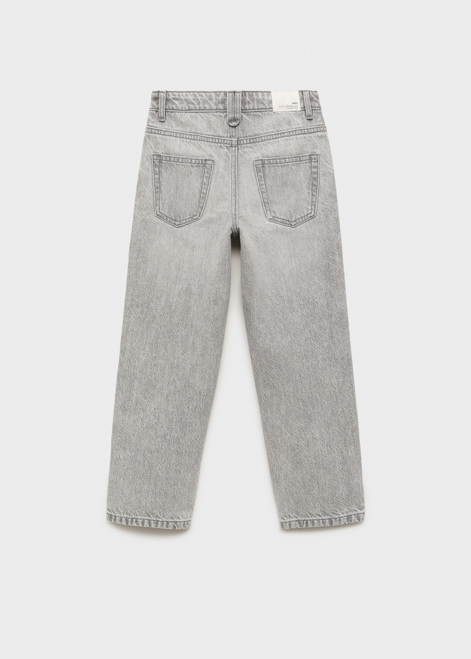 Regular straight jeans - Reverse of the article