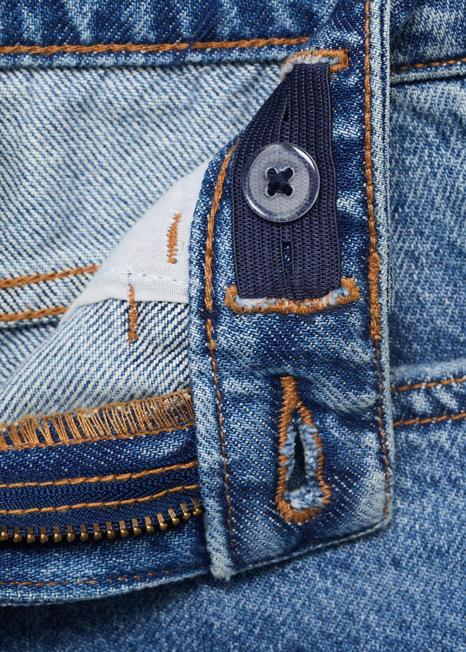 Regular straight jeans - Details of the article 8