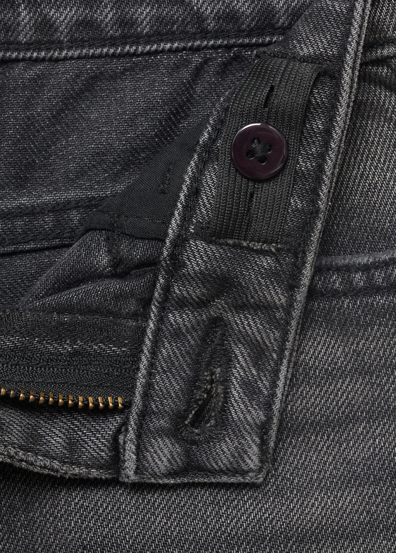 Regular straight jeans - Details of the article 0