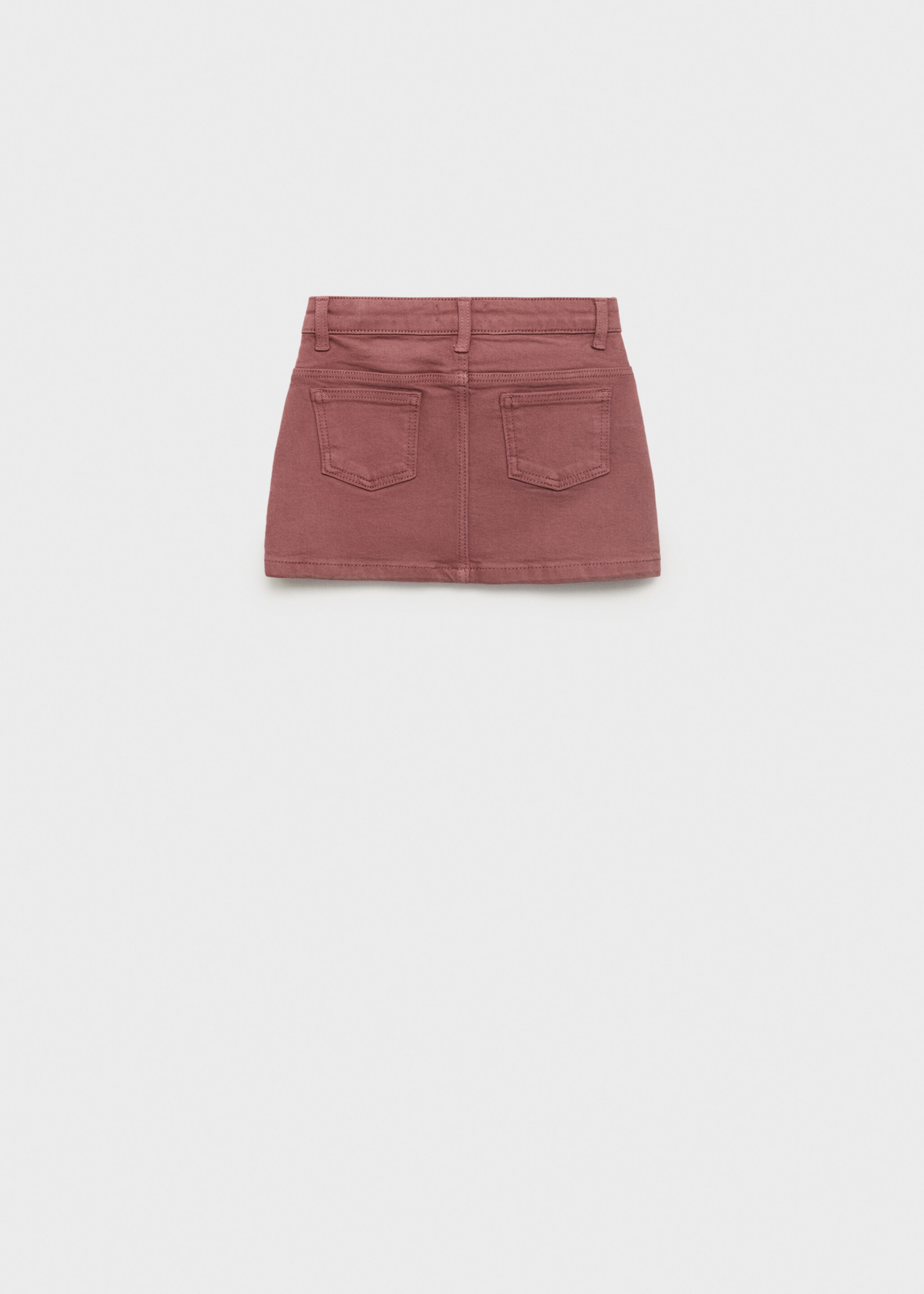 Jupe en denim - Verso de l’article