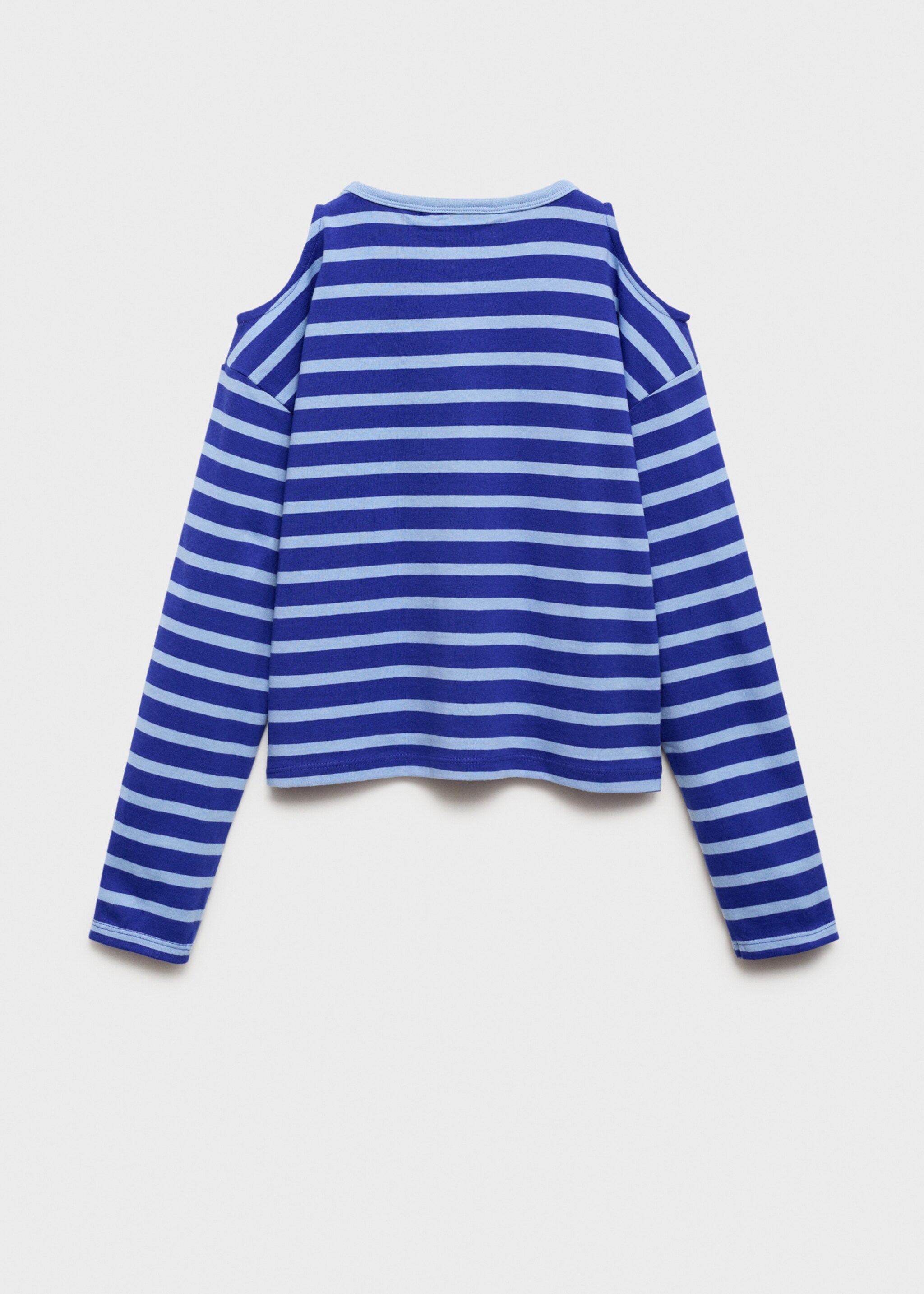 T-shirt cut-out à rayures - Verso de l’article