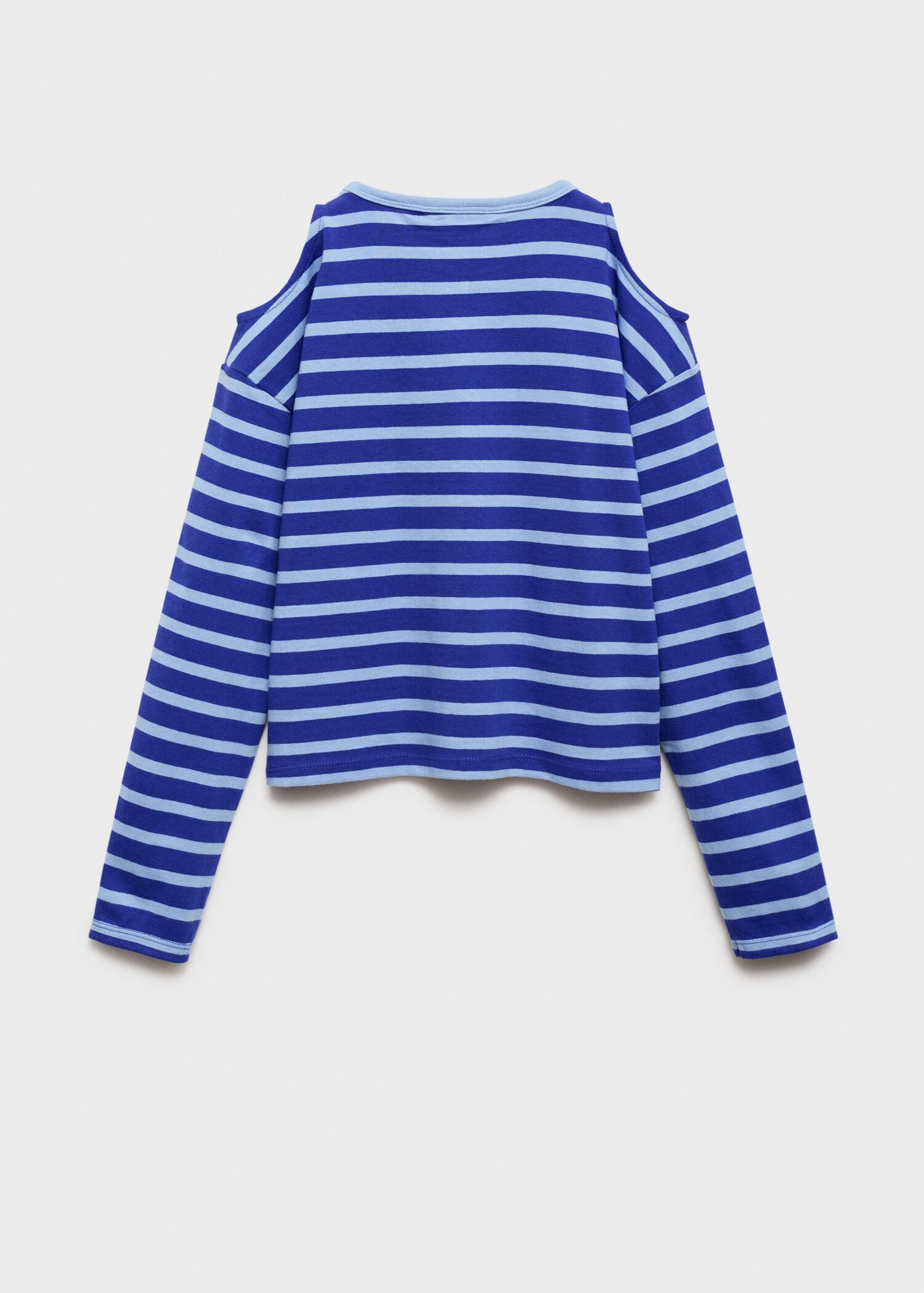 T-shirt cut-out à rayures - Verso de l’article