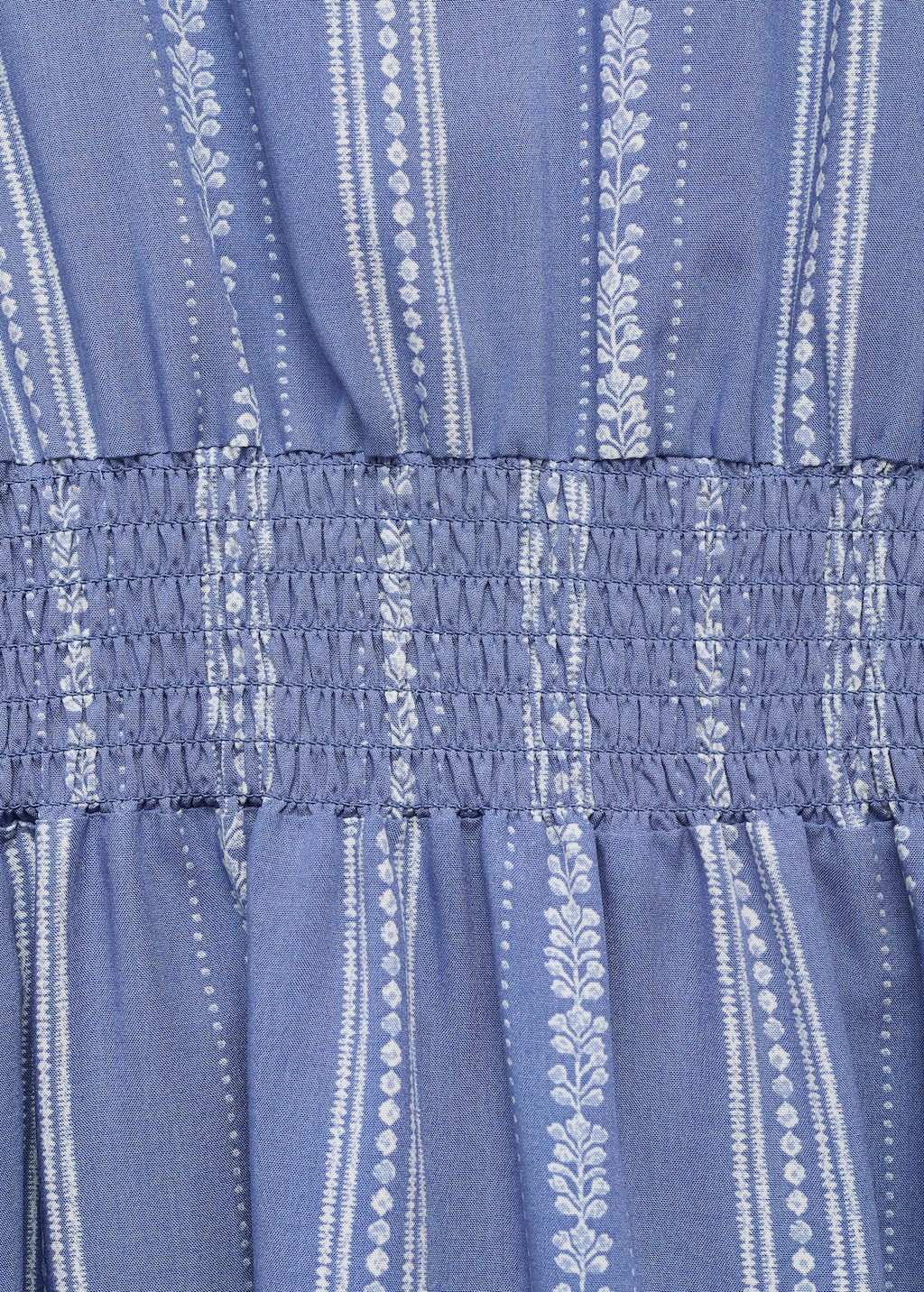 Floral embroidery dress