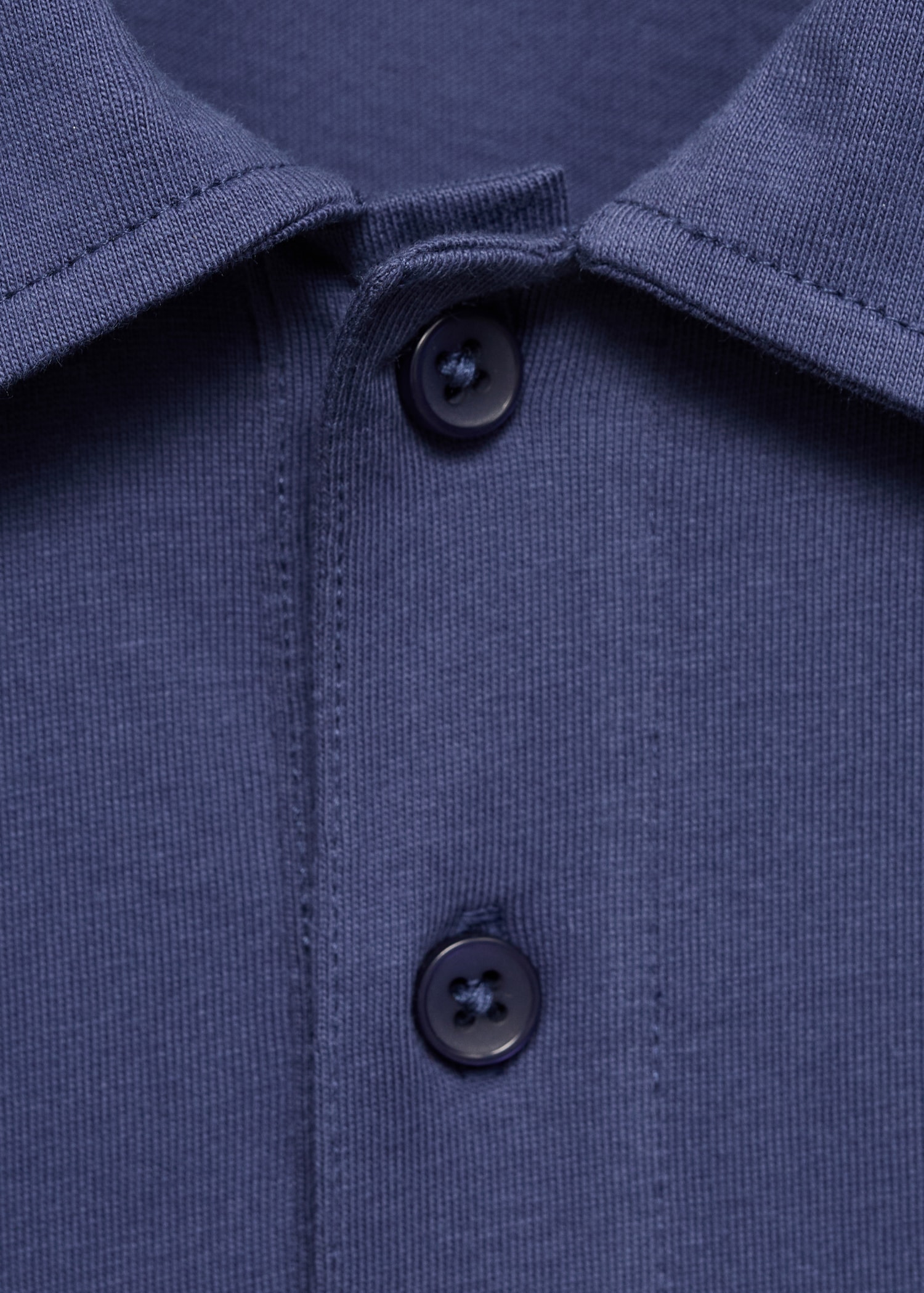 Printed polo-neck sweatshirt - Details of the article 8