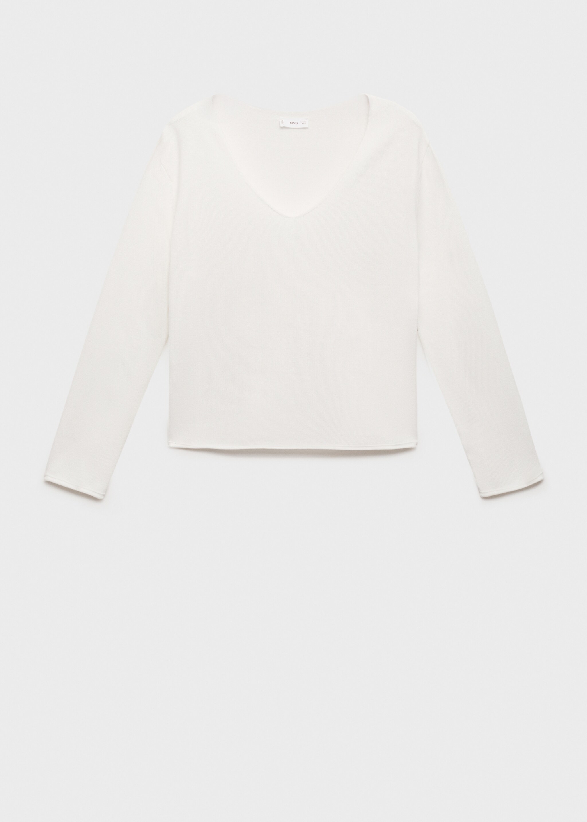 Pull-over maille col en V - Article sans modèle
