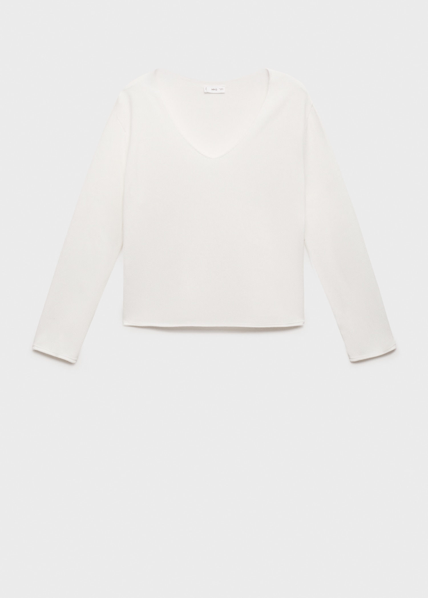 Pull-over maille col en V - Article sans modèle