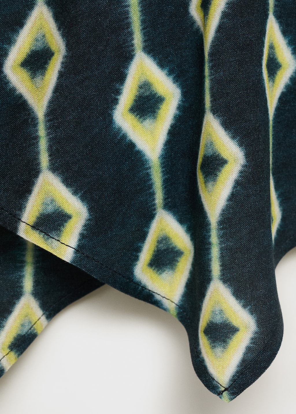 Halter-neck crossover top