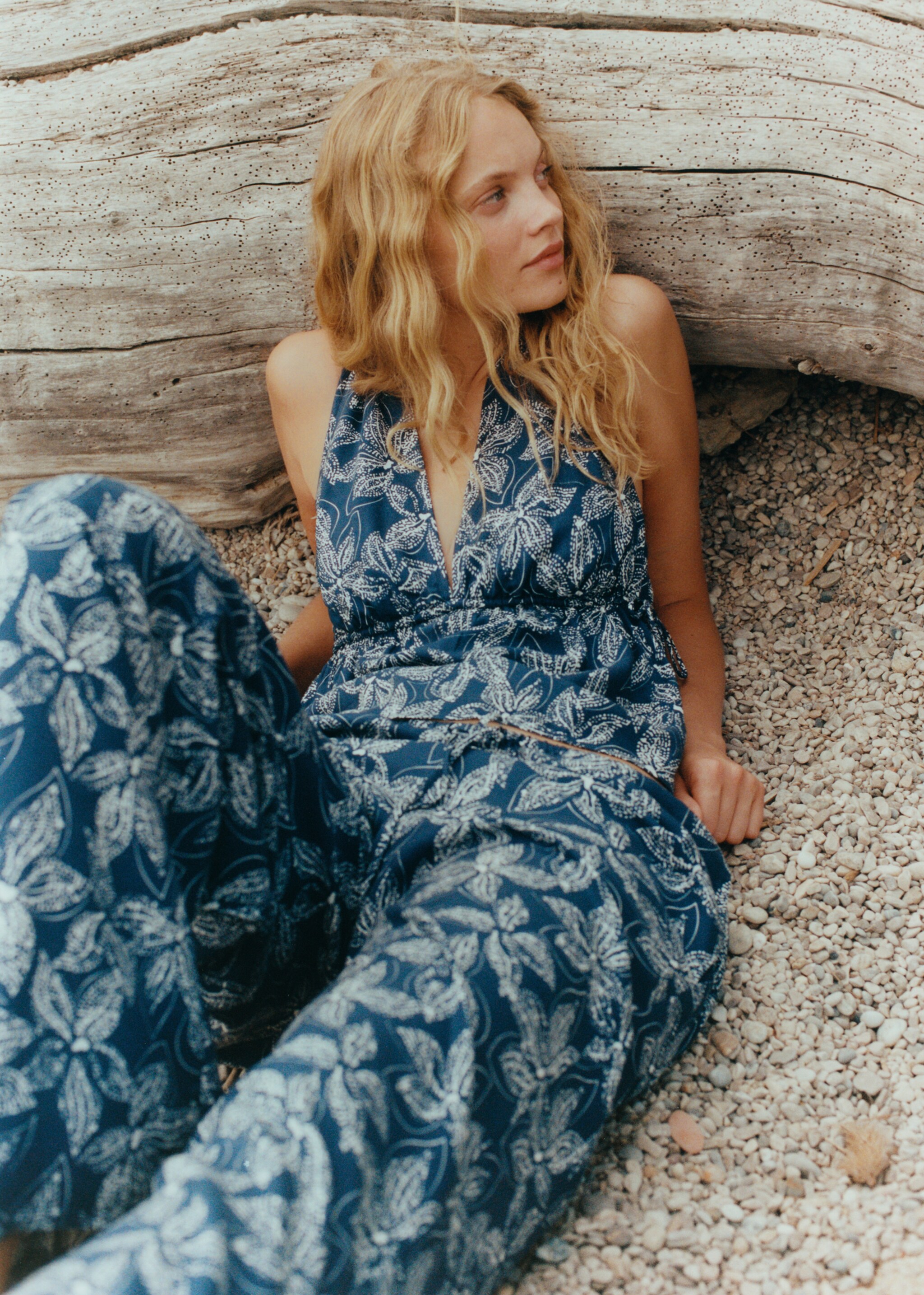Flower print trousers - Details of the article 5