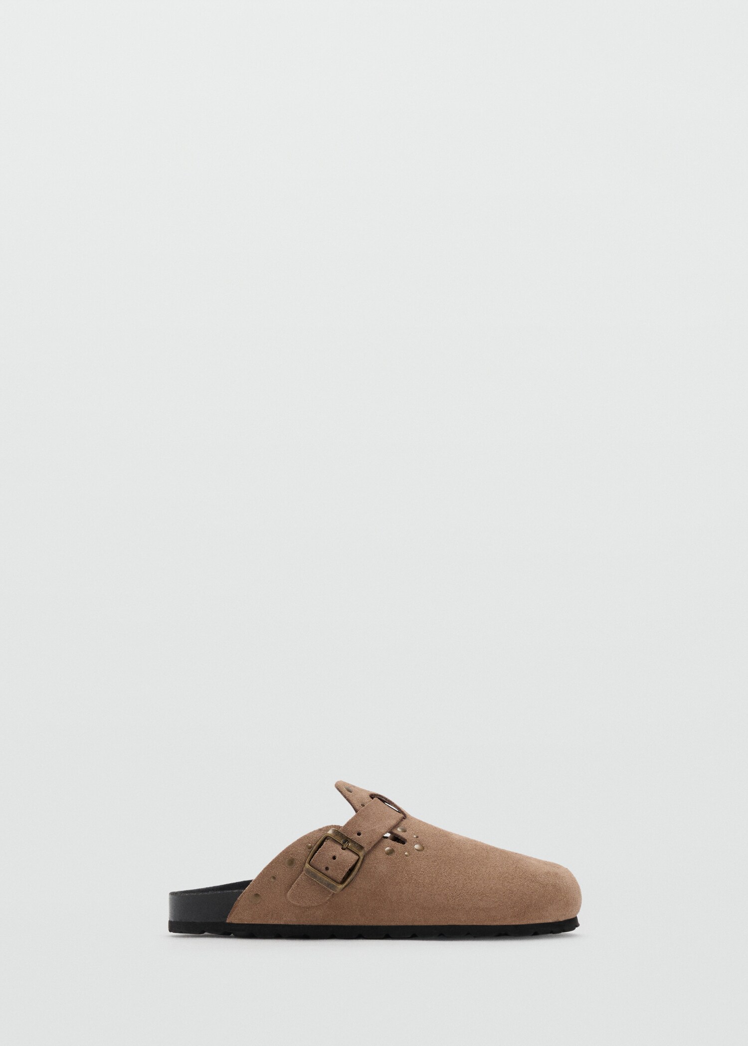 Suede leather clogs - Article without model