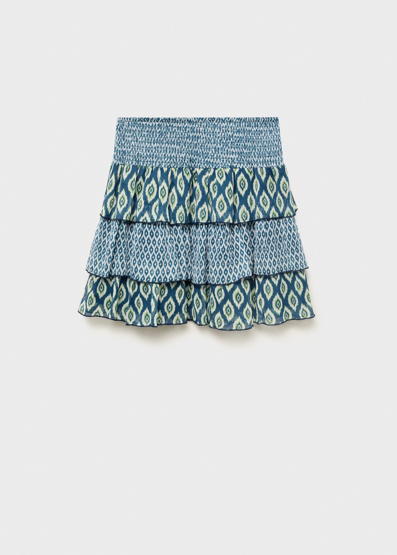Printed ruffle skirt - Article without model