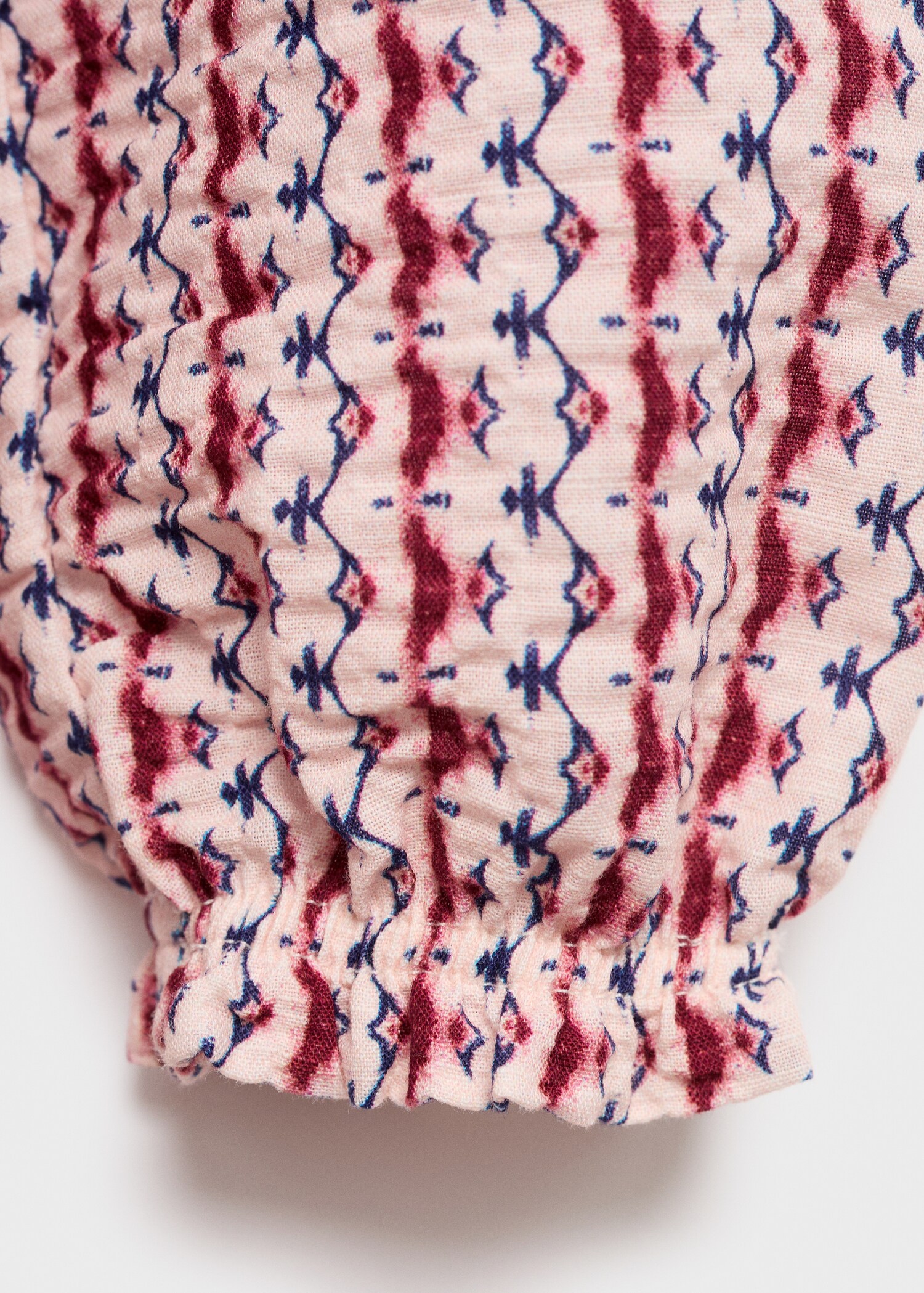 Vestido estampado corto - Detalle del artículo 0