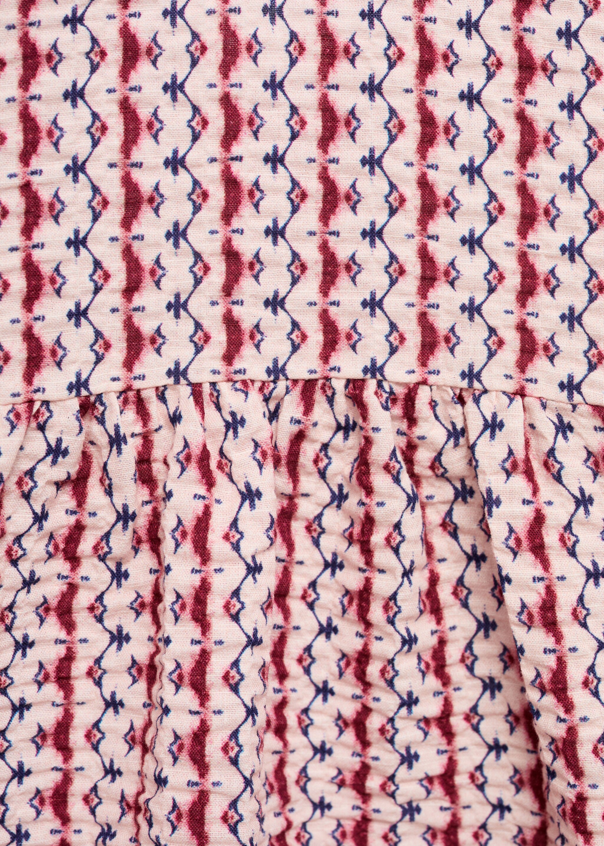 Printed short dress - Details of the article 8