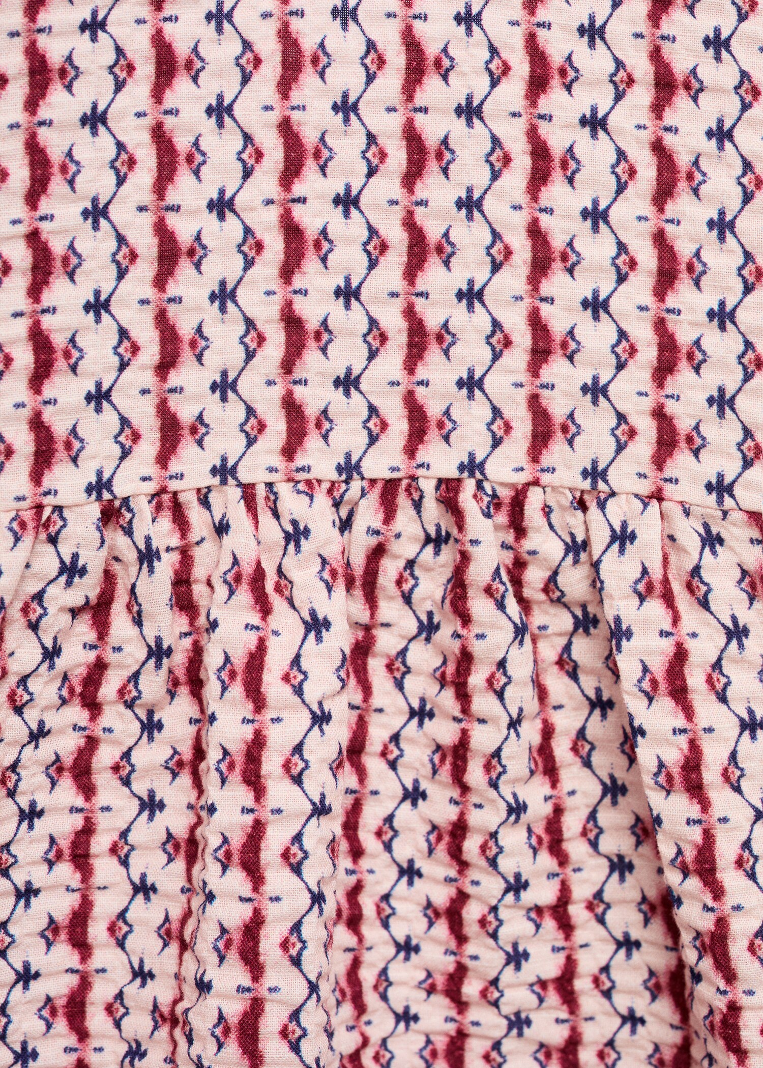 Vestido estampado corto - Detalle del artículo 8