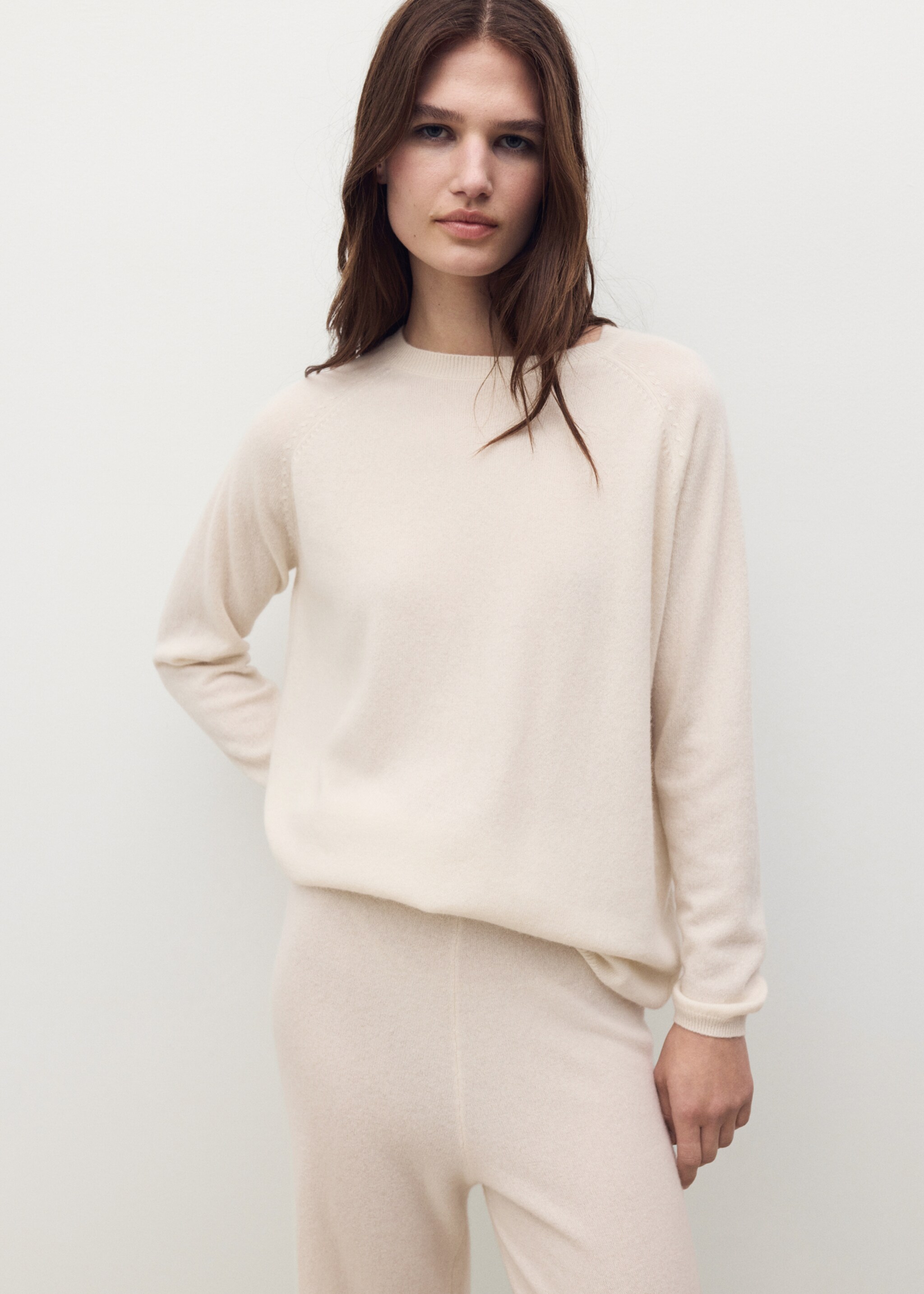 Pull-over cachemire - Plan moyen