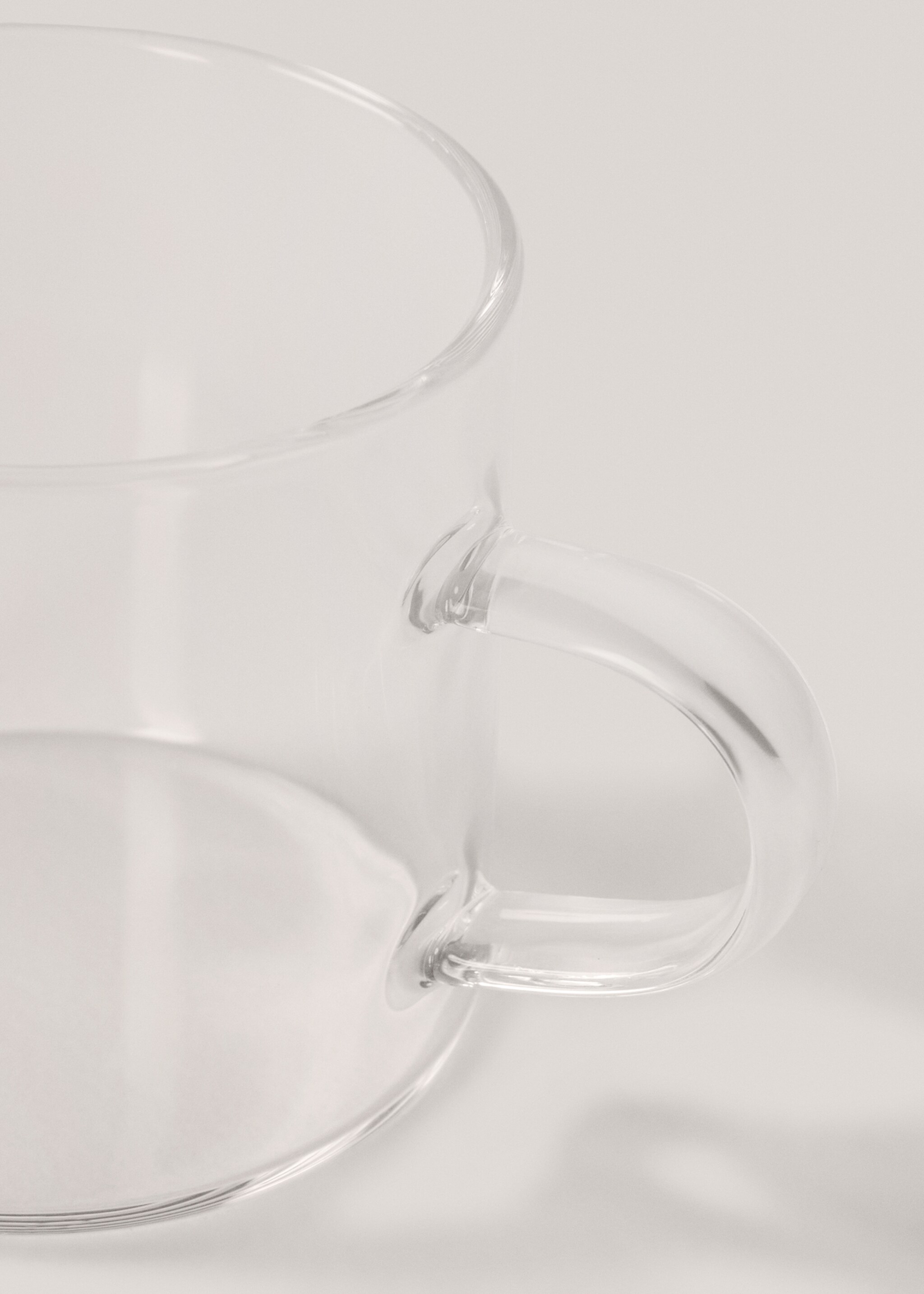 Borosilicate espresso mug with handle - Details of the article 1