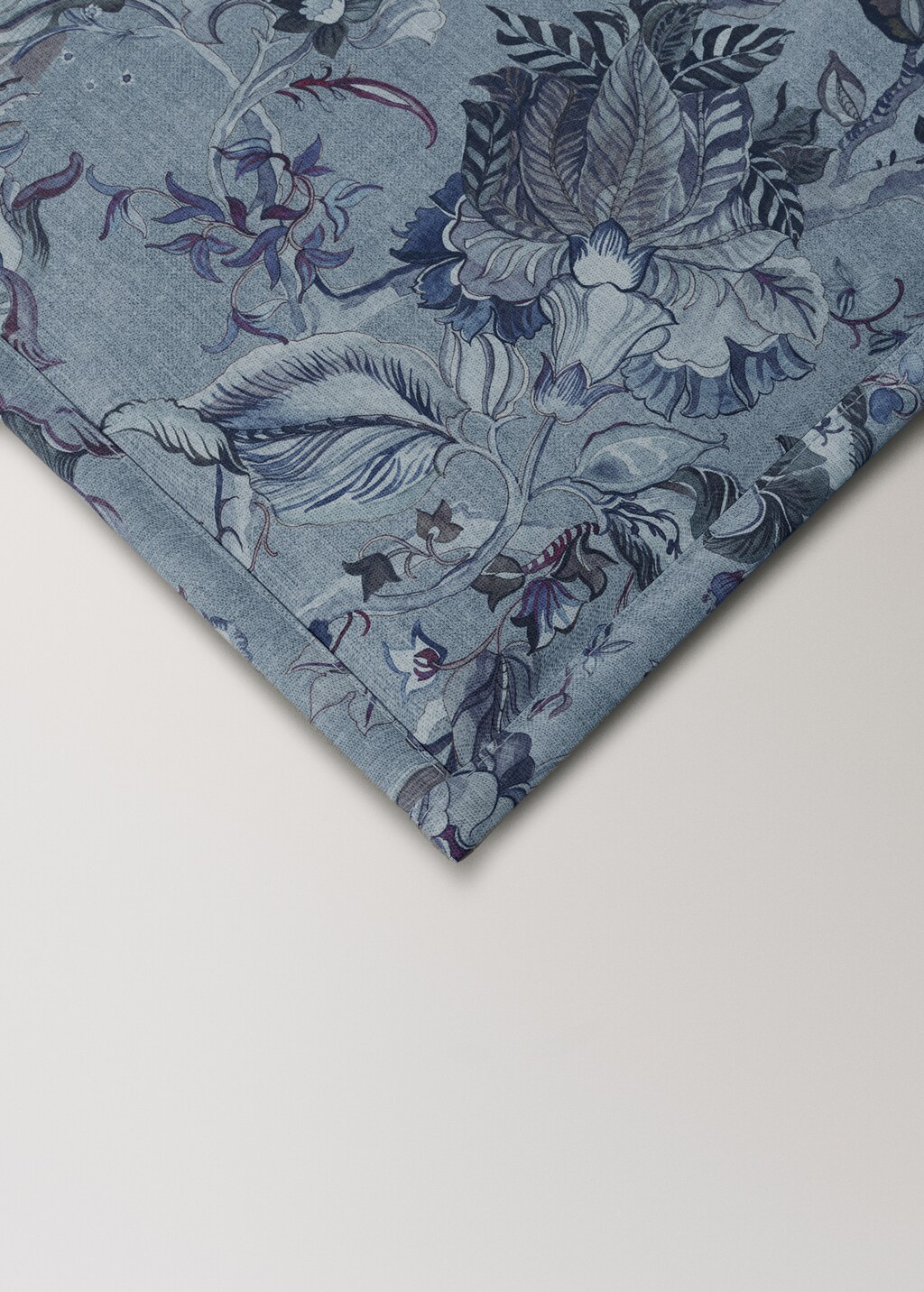 Cotton-linen printed oven mitt