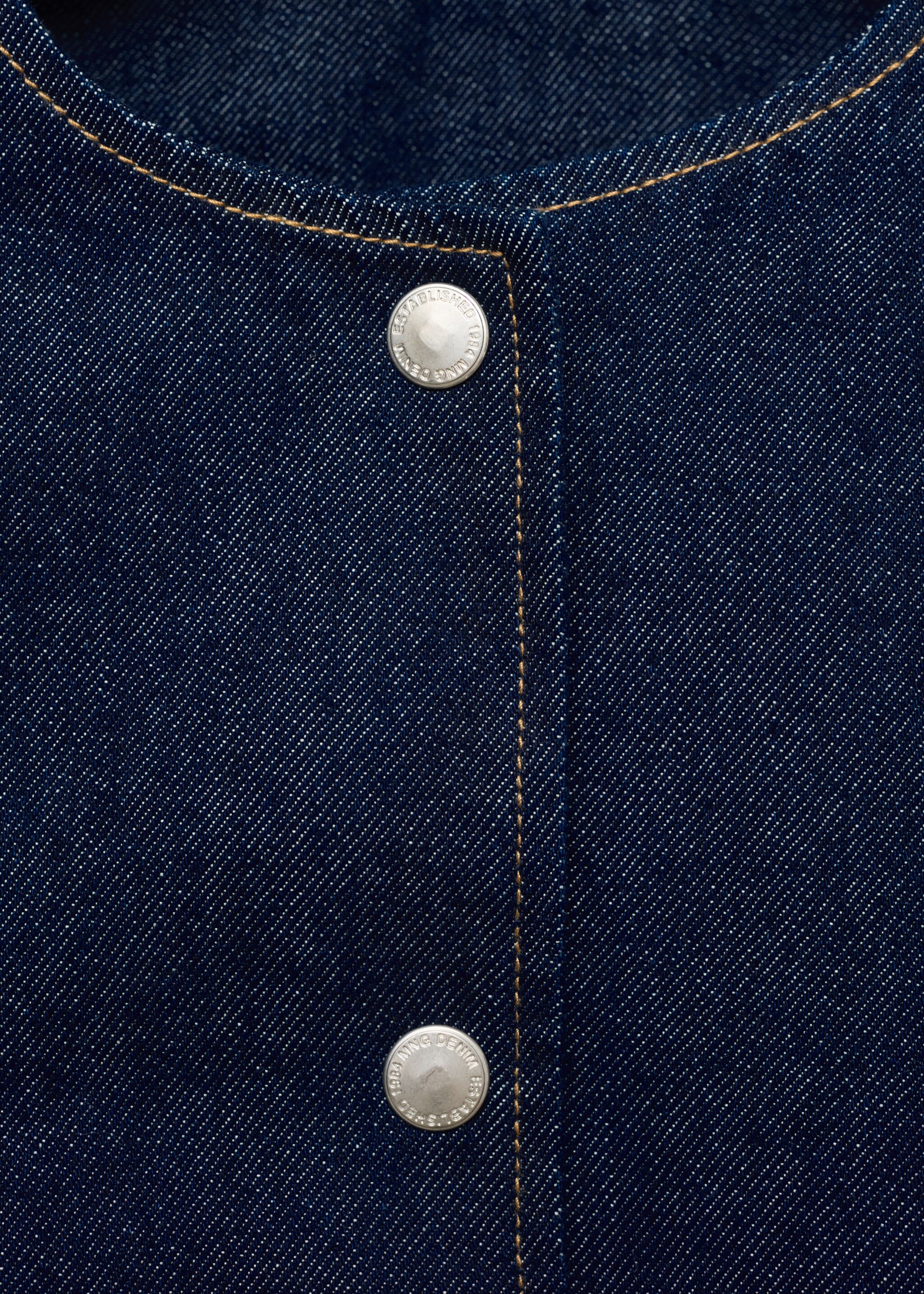 Denim jacket with pockets - Details of the article 8