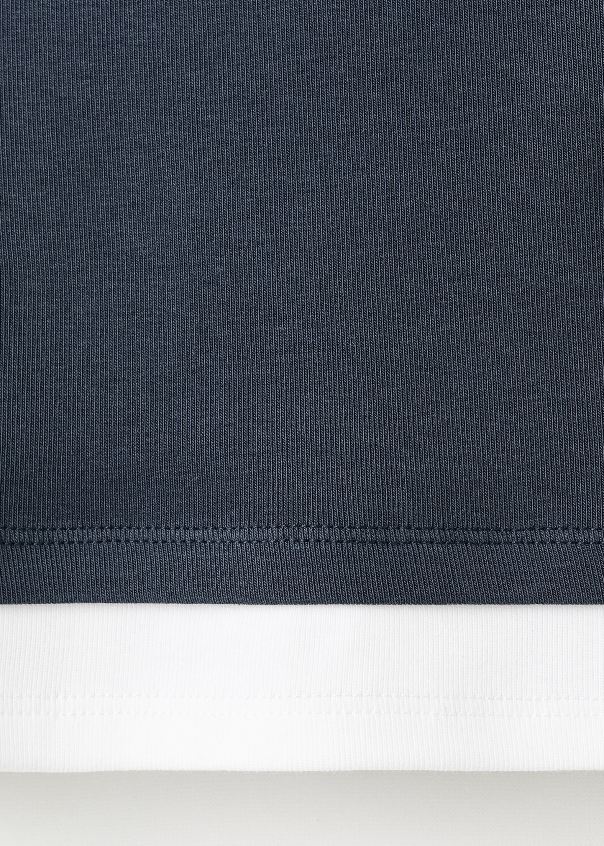 Off Shoulder-Top - Detail des Artikels 0, Marineblau. Ref: 17093334-00.