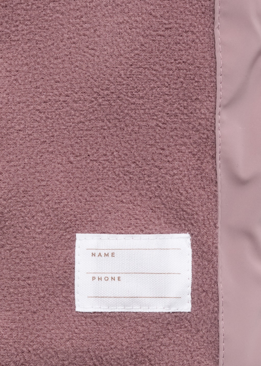 Long padded anorak with hood