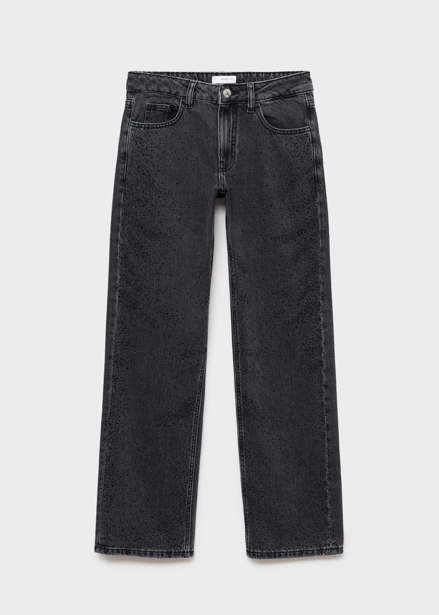 Jeans straight strass - Article without model